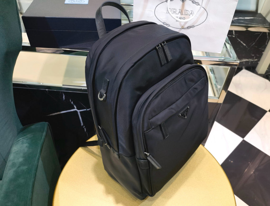 Prada Re-nylon Saffiano Leather Backpack #335785