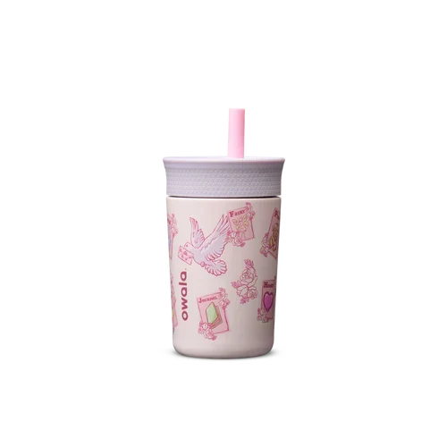 Owala Kids' Tumbler Spill resistant. Easy to clean. BPA free.
