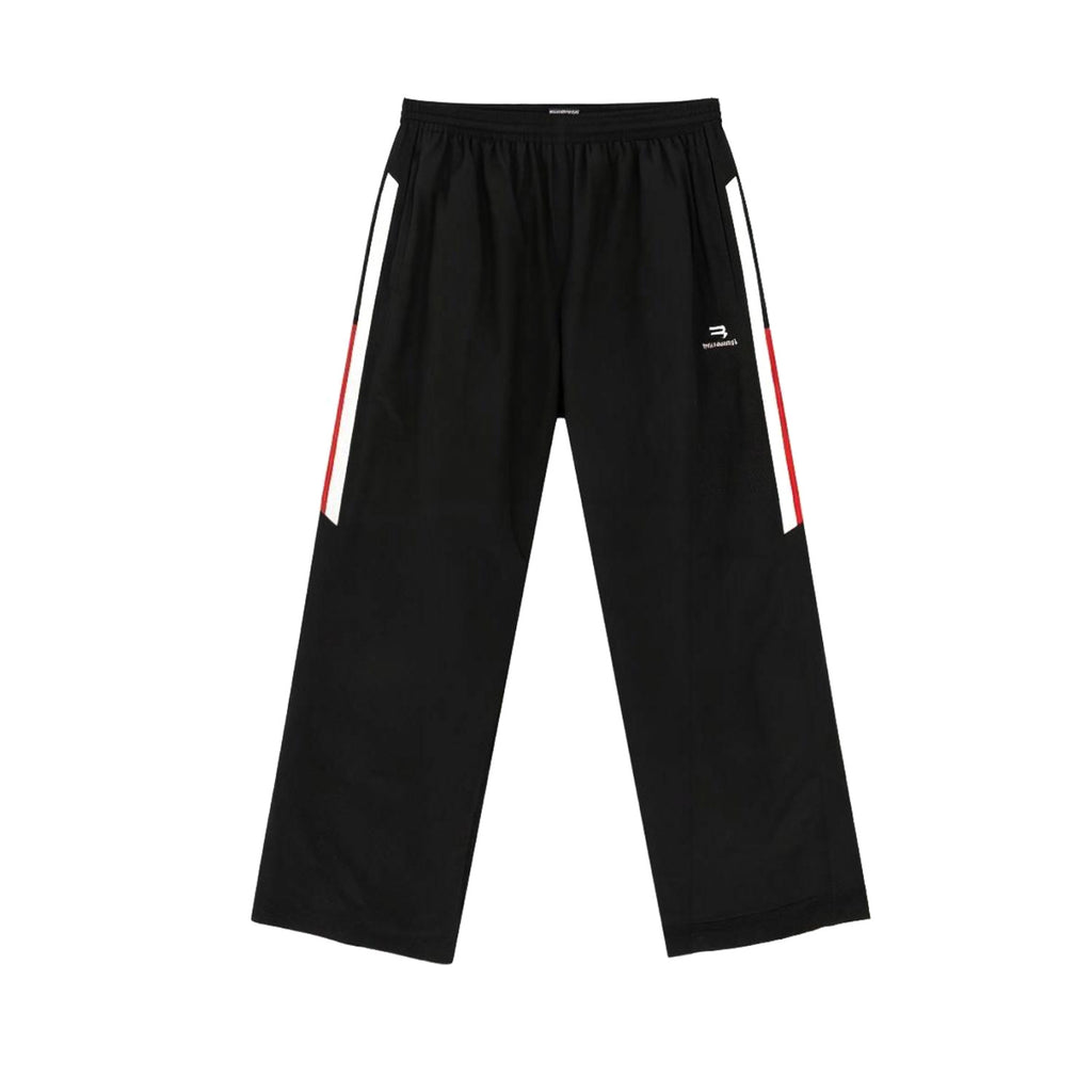 Balenciaga Men's Spring/Fall Fashion Casual Color Block Elastic Waist Side Pocket Zipper Relaxed Fit Sweatpants Pants #78984