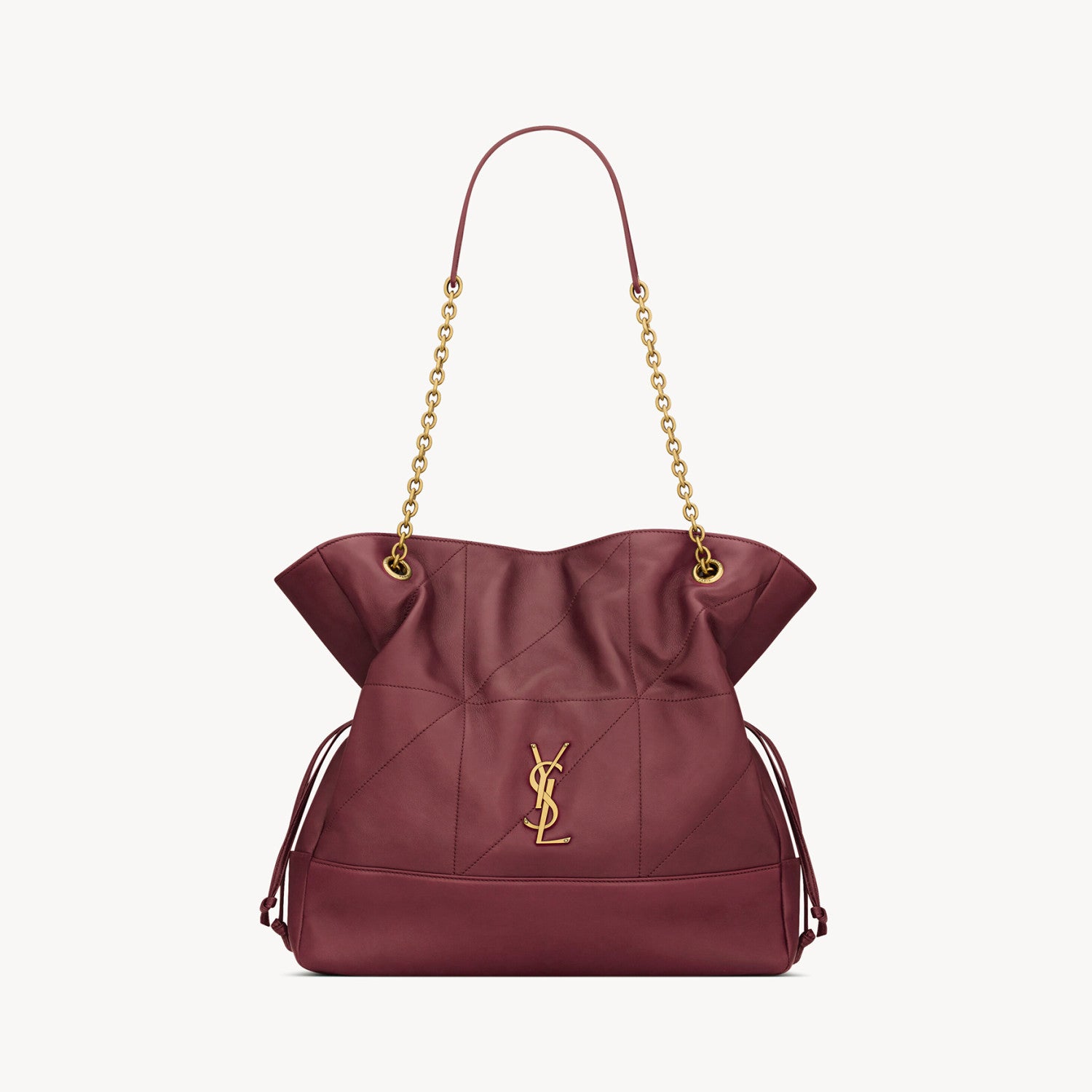 SAINT LAURENT JAMIE Women's Solid Color Suede Leather Chain Shoulder Strap Shopping Bag Shoulder Bags #75511