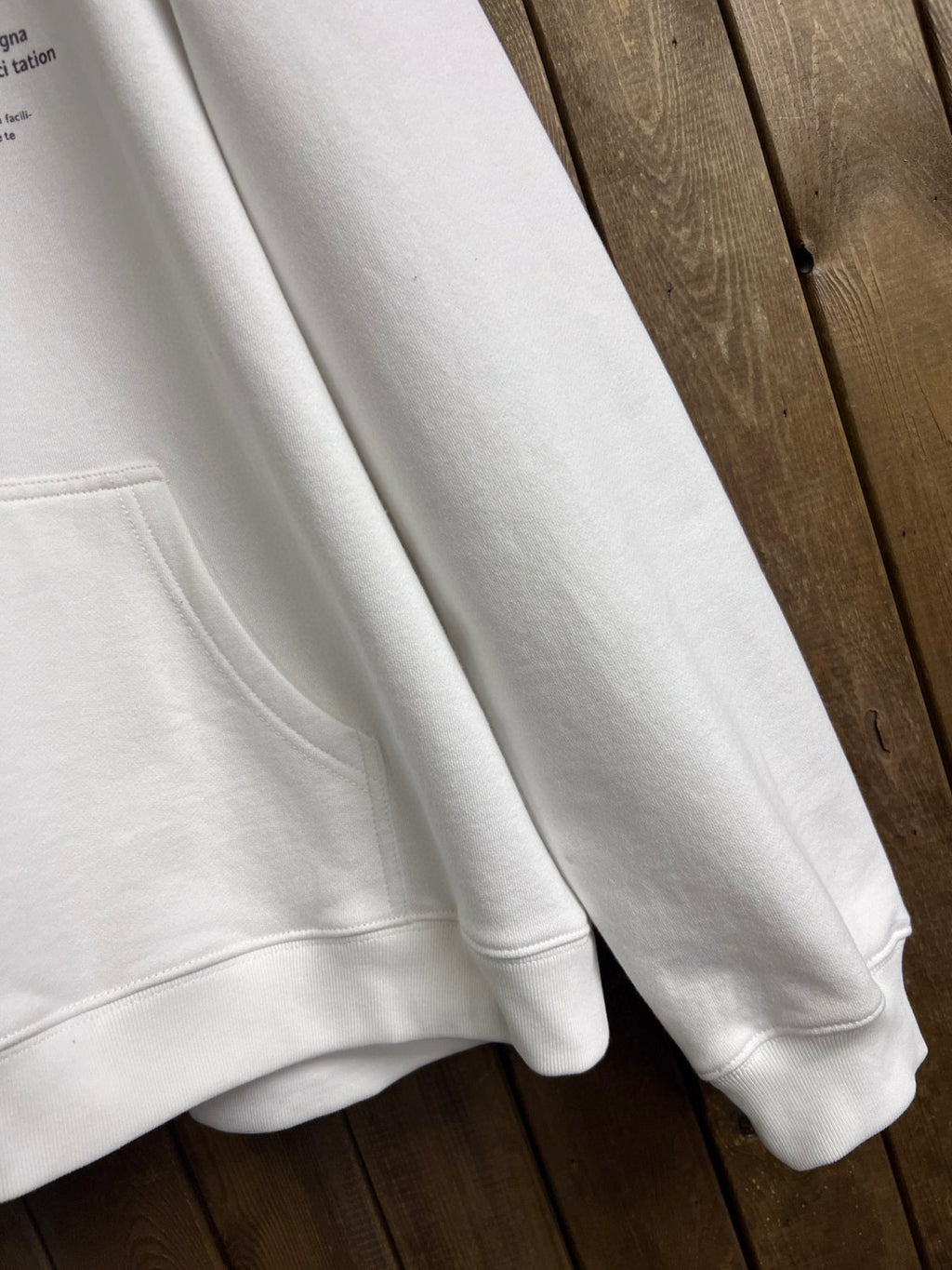 Vetements Letter Print Hooded Sweatshirt Ngvp #6663
