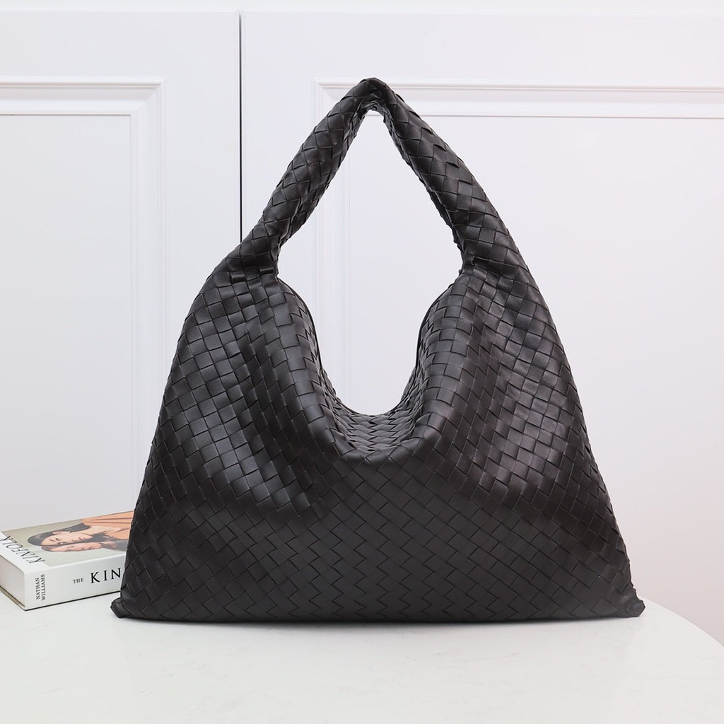 Bottega Veneta Hop Large Multicolor Collection Intrecciato Woven Shoulder Bag Suede Glossy Leather 100% Genuine Leather Fashion Temperament Bags 763970V3IV12190 #81129