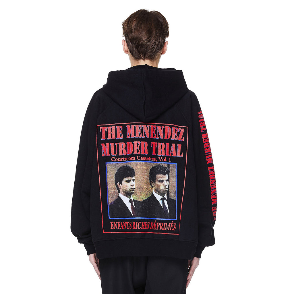 Enfants Riches Deprimes Enfants Riches Deprimes Men's Spring & Fall Washed & Aged Loose Hooded Sweatshirt #73352