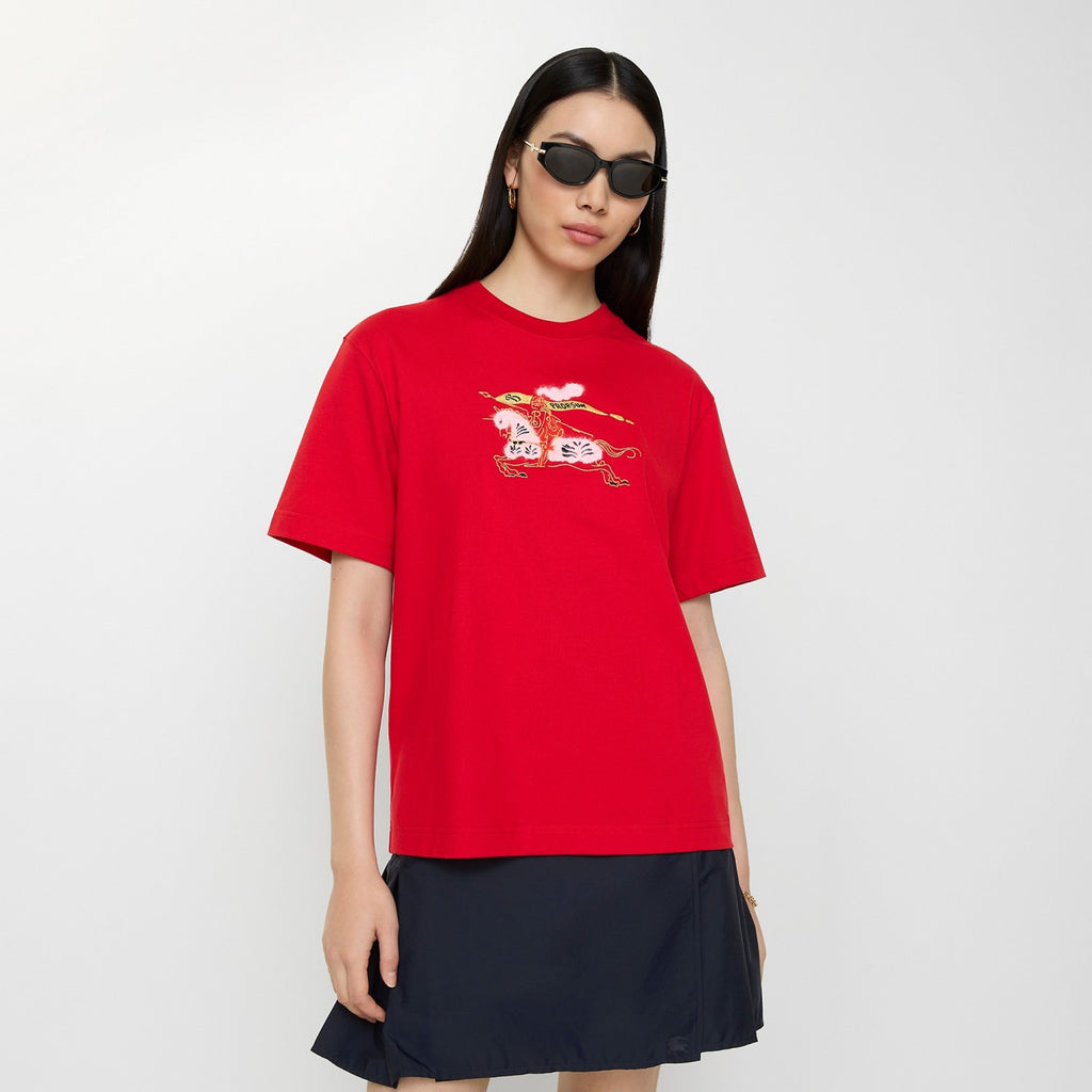 Burberry EKD Cotton T-shirt Navy #336017