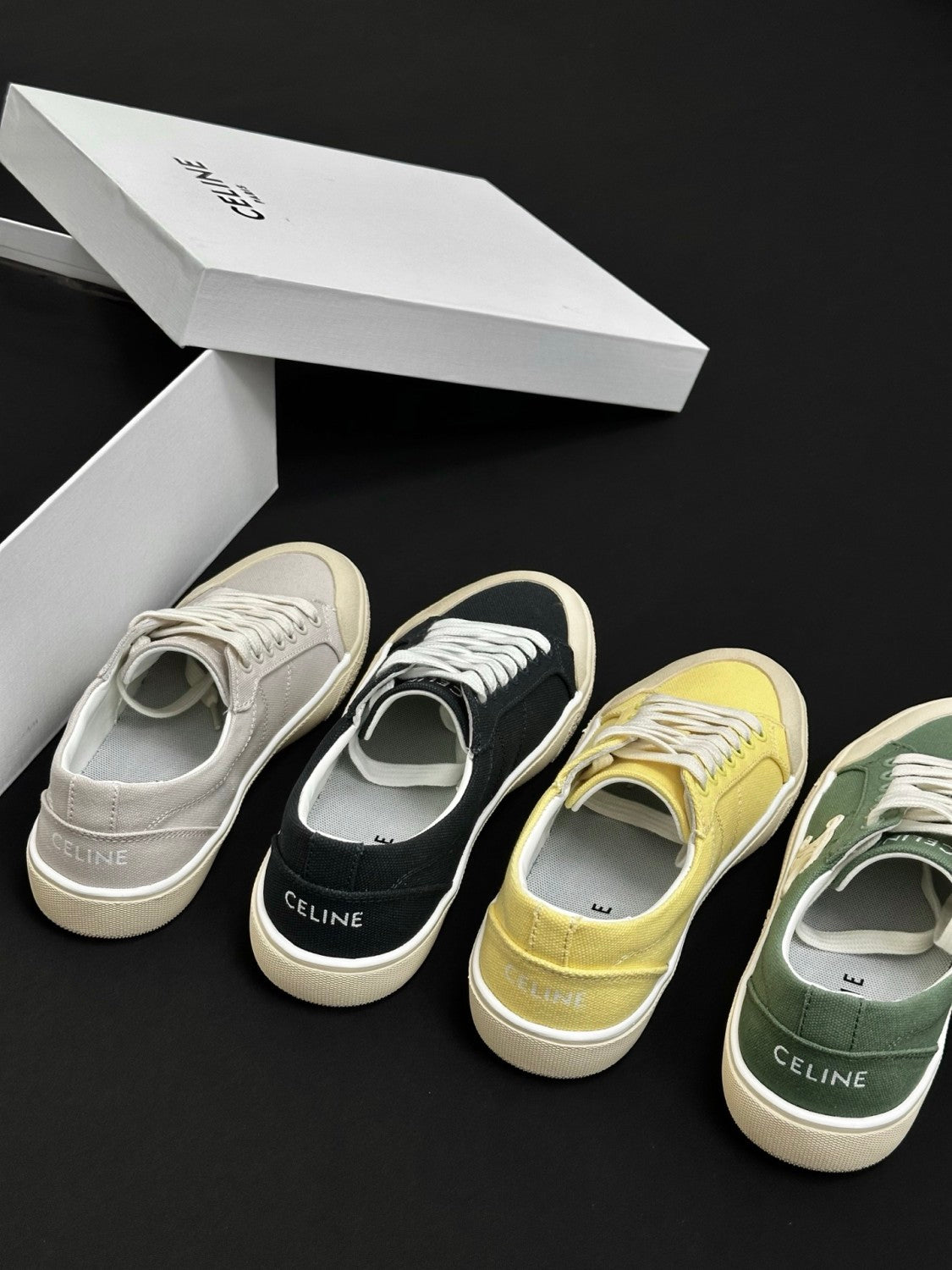 Celine Alan Sneaker in Canvas #381934