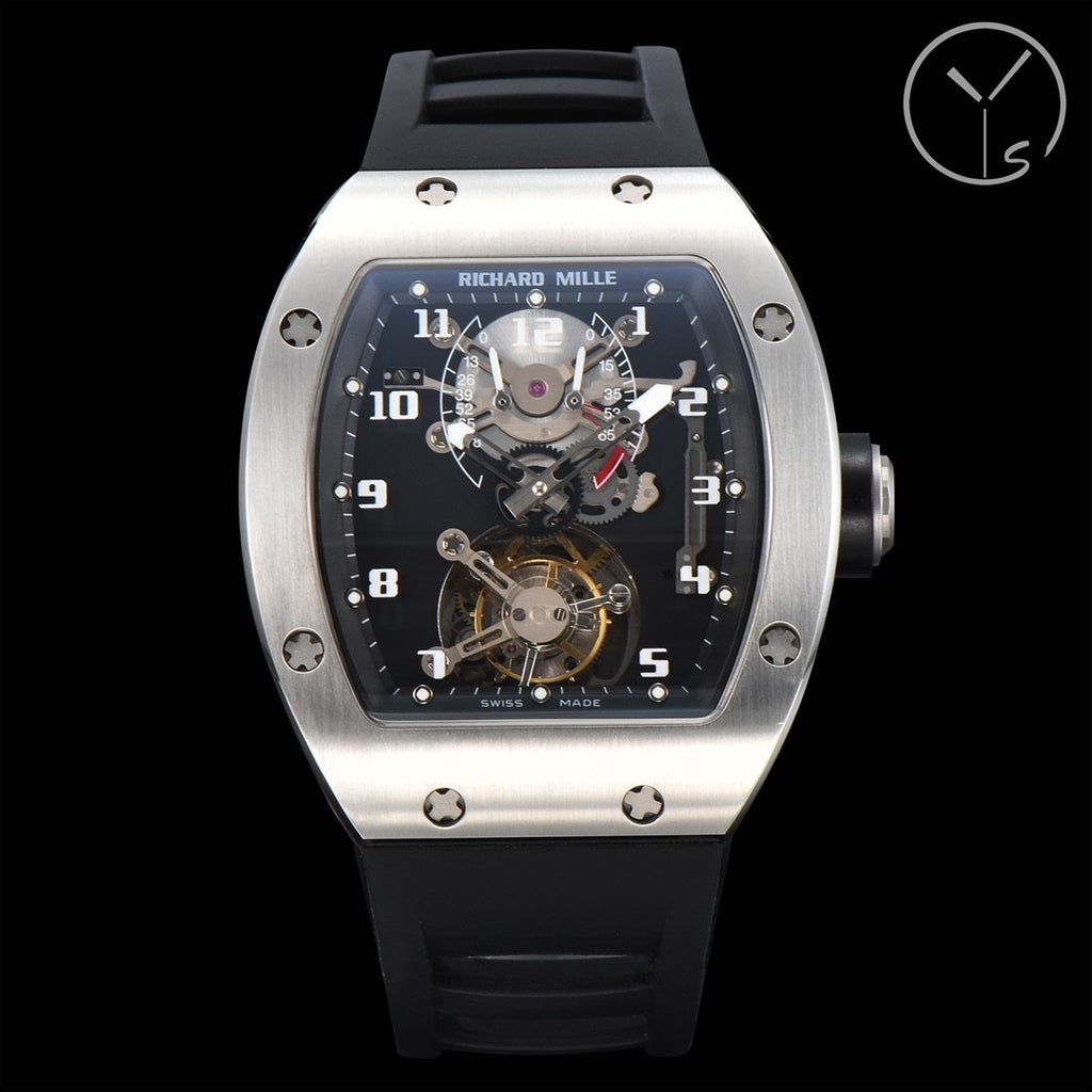 Richard Mille Men's Fabric Strap Anti-Glare Sapphire Glass Manual Mechanical Movement Watch #98592