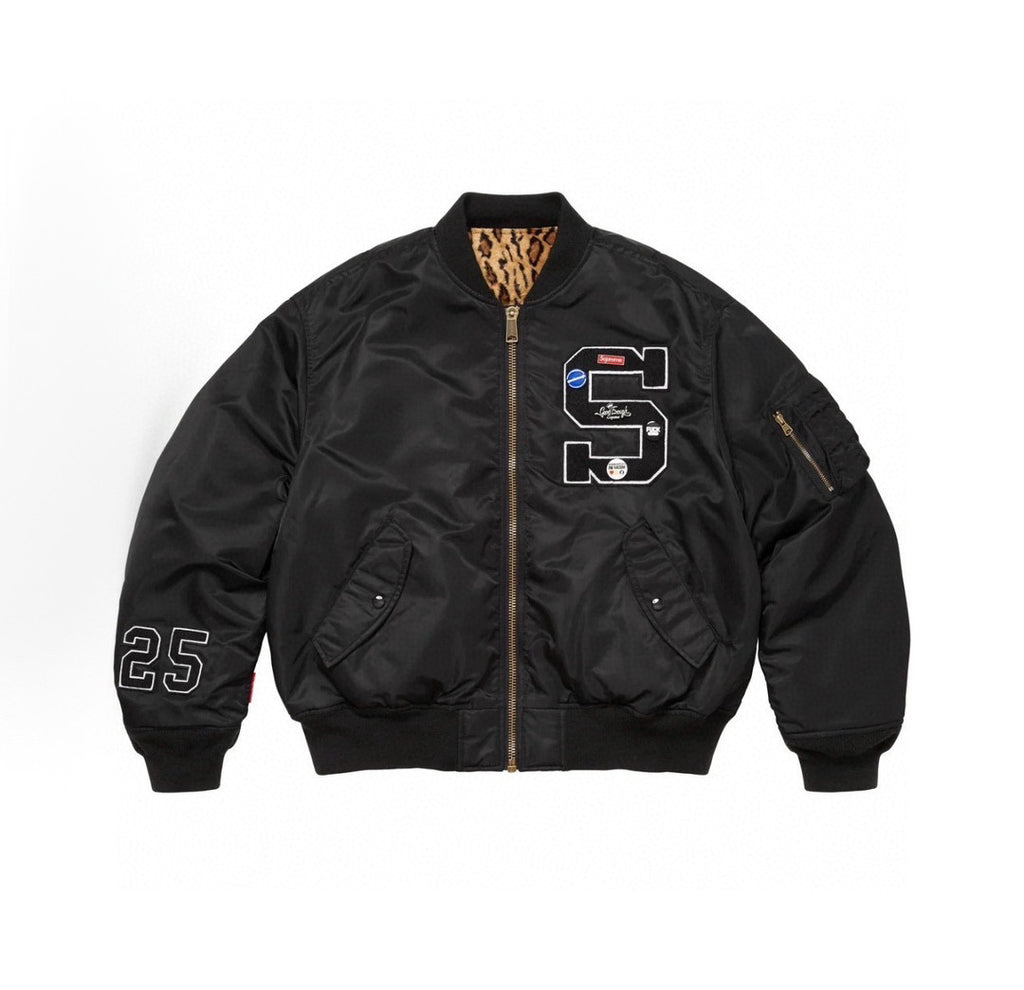 Supreme Supreme X Hiroshi Fujiwara Goodenough Collaboration Men's Autumn/winter Ss25 Patch Logo Design Zip-up Long-sleeved Jacket Includes Eight Diy Customisation Badges Ngvp #2627