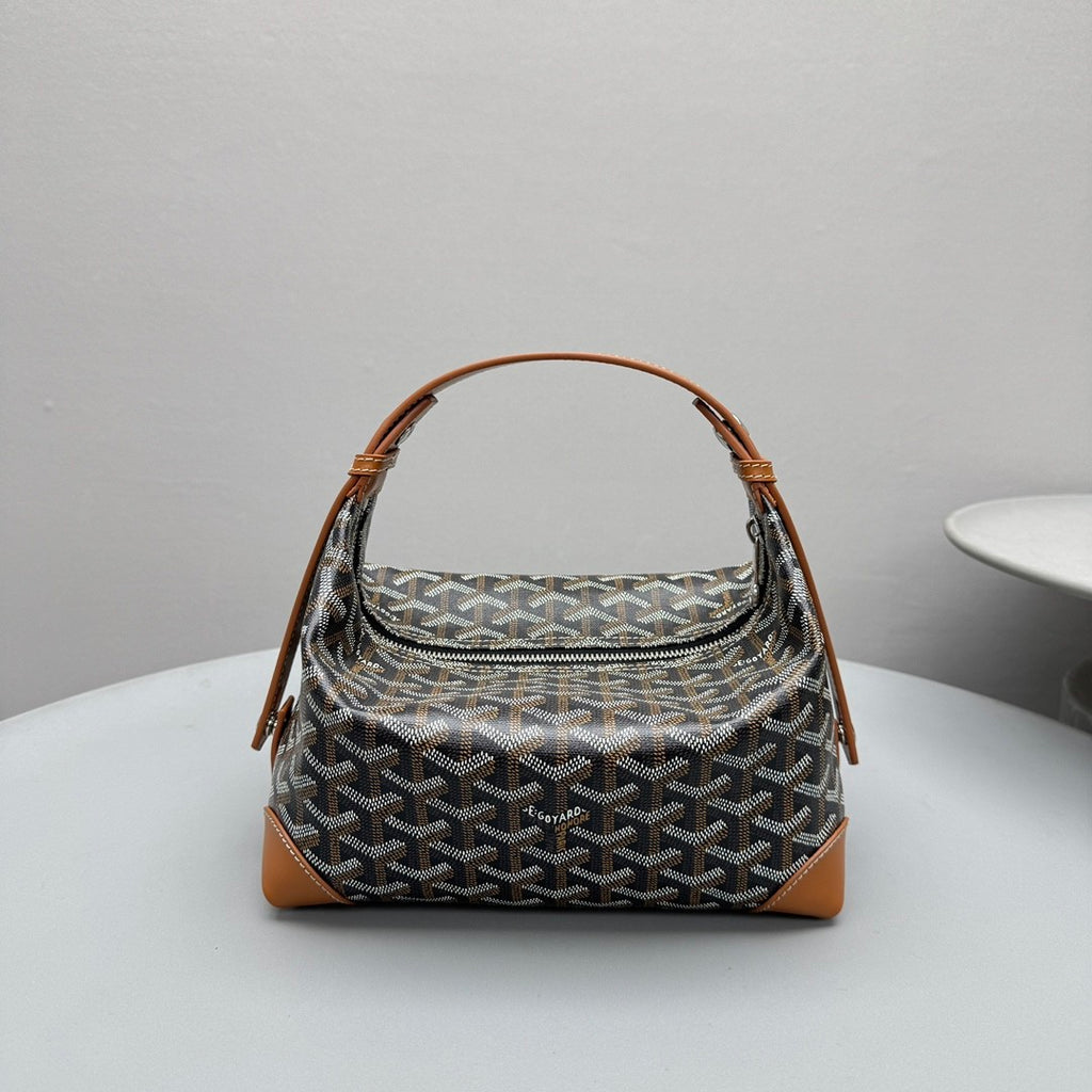 Goyard  Presbyopia Print Zipper Travel Bag Goya Toiletry Bag New All-over Logo Print Available Multiple Colors Toiletry Bag  Lunch Bags #84171A