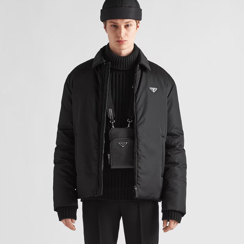 Prada Cropped Re-Nylon Puffer Down Jacket #96815