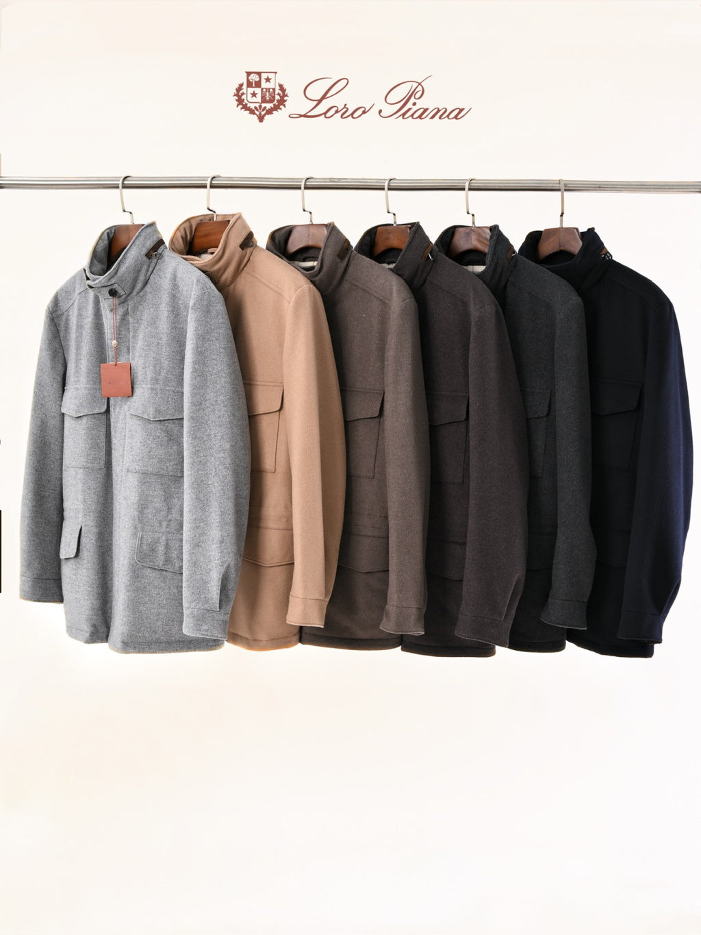 Loro Piana Traveler Military Jacket Cashmere #334784