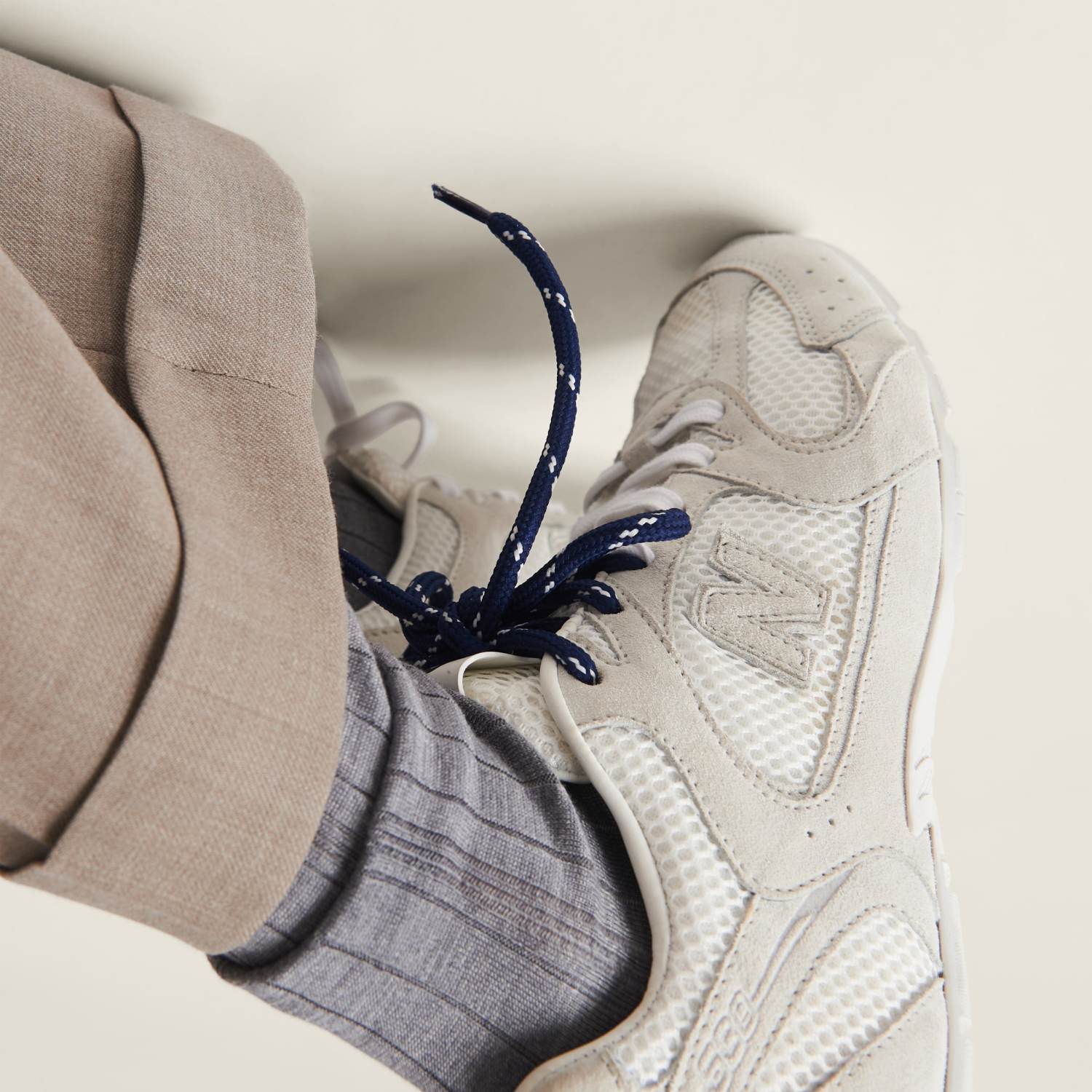 New Balance X Miu Miu 530 Sl Leather Sneakers #336509