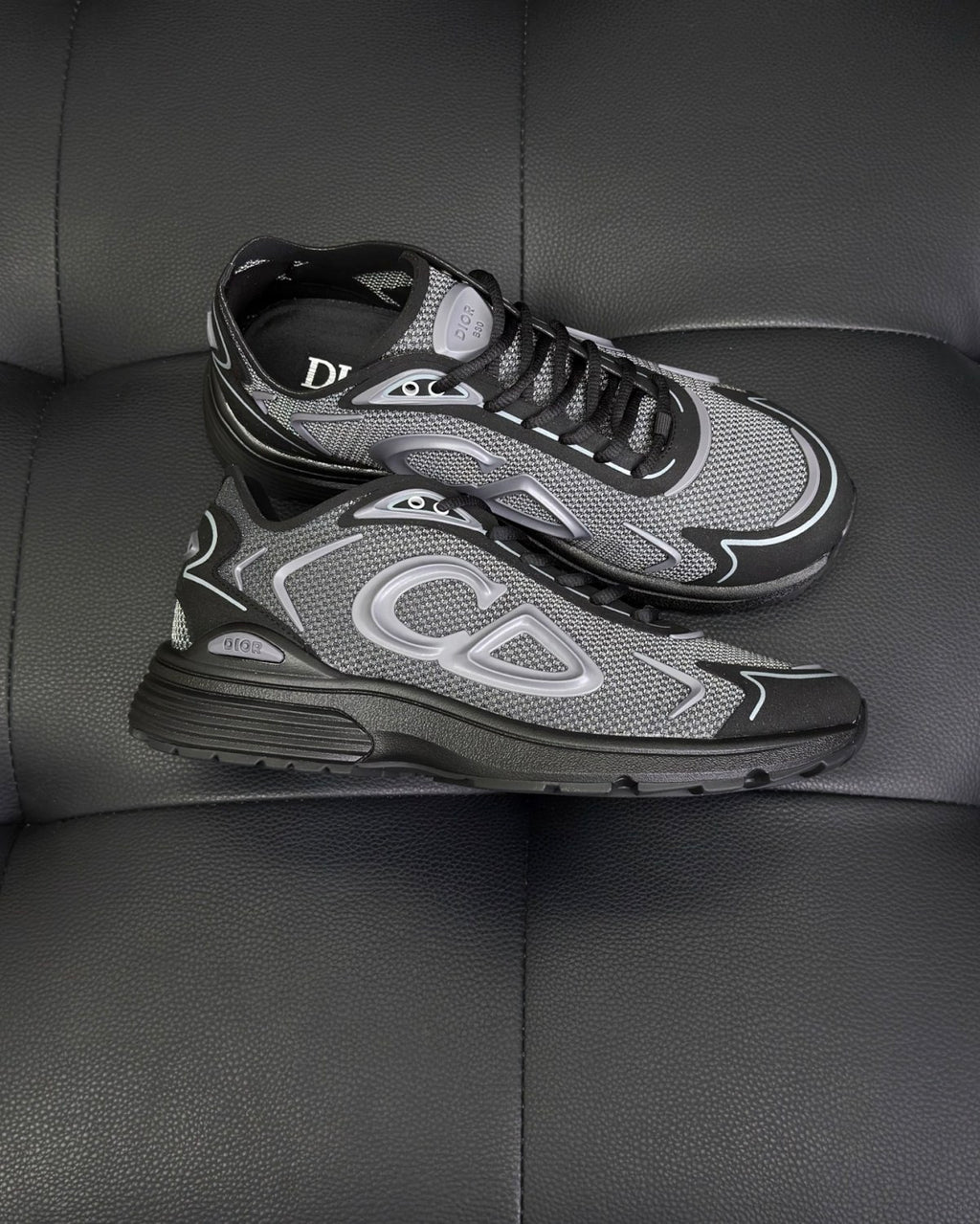 DIOR B30 Countdown Tech Sneaker Semi-Transparent N3O Nylon #376566
