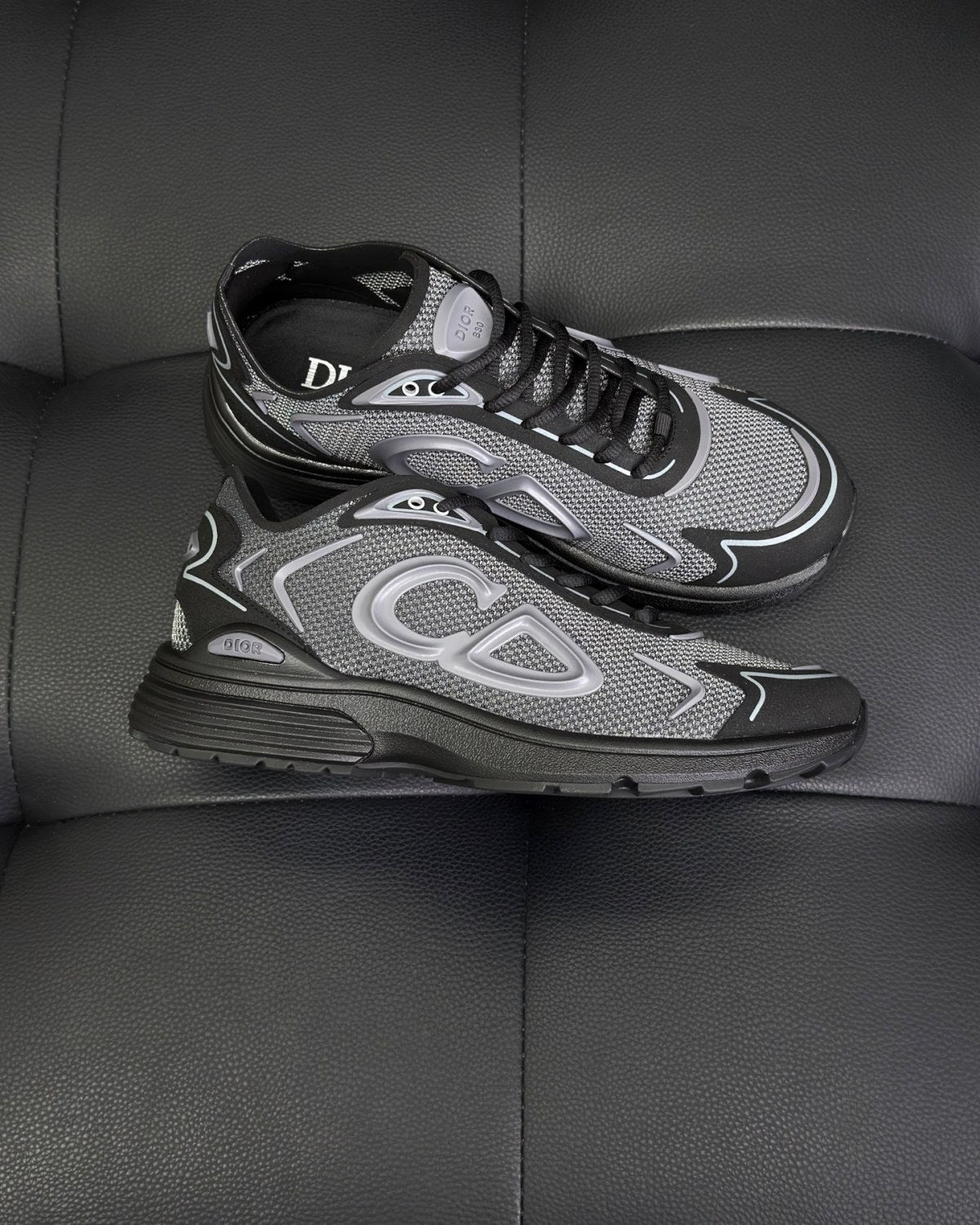 DIOR B30 Countdown Tech Sneaker Semi-Transparent N3O Nylon #376566