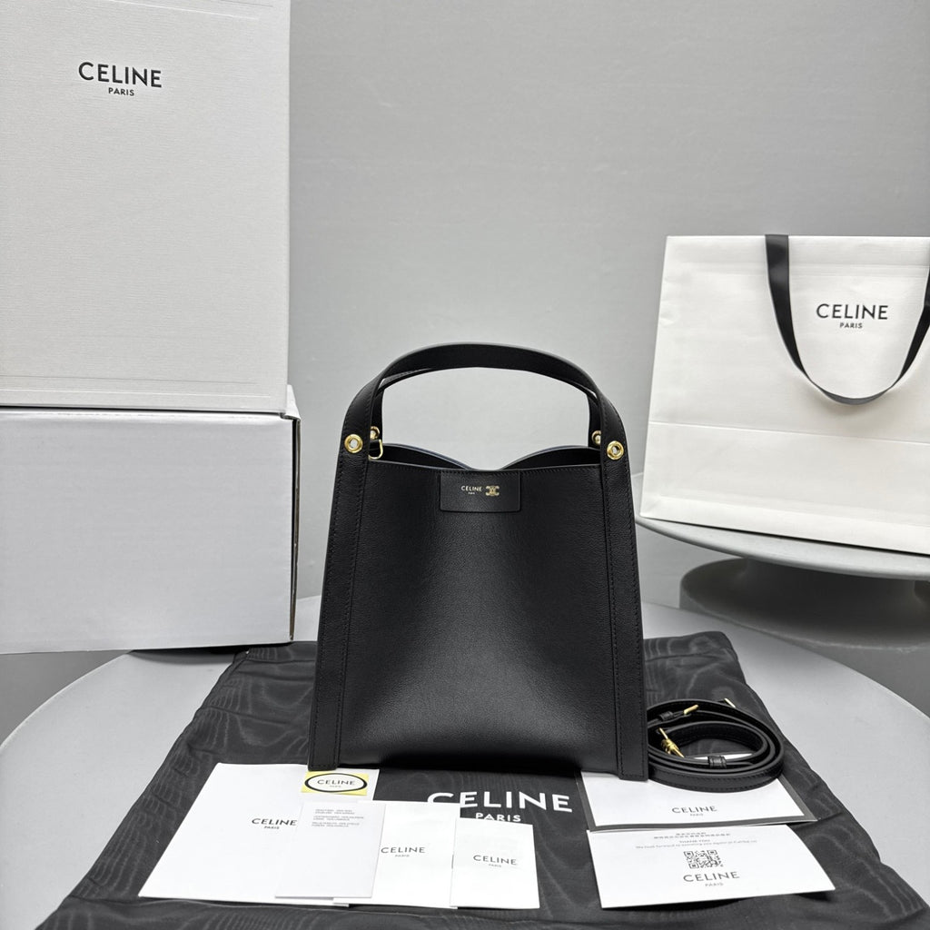 Celine Small Cube Bag Triomphe Canvas Brown 3-in-1 Shoulder Bag Monogram Square Bucket Bag Tote Bag Shoulder Bag Crossbody Bag Women's Handbag Lady #82768A