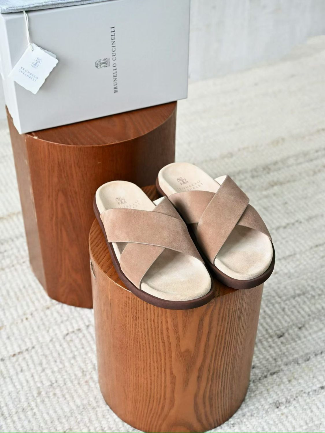 Brunello Cucinelli Leather Sandals #378896