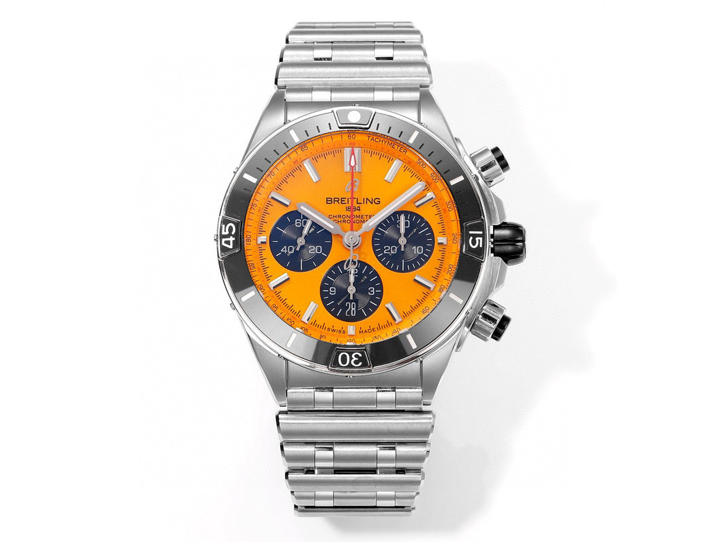 Breitling Mechanical Watches With Steel Bracelet Watch #96674