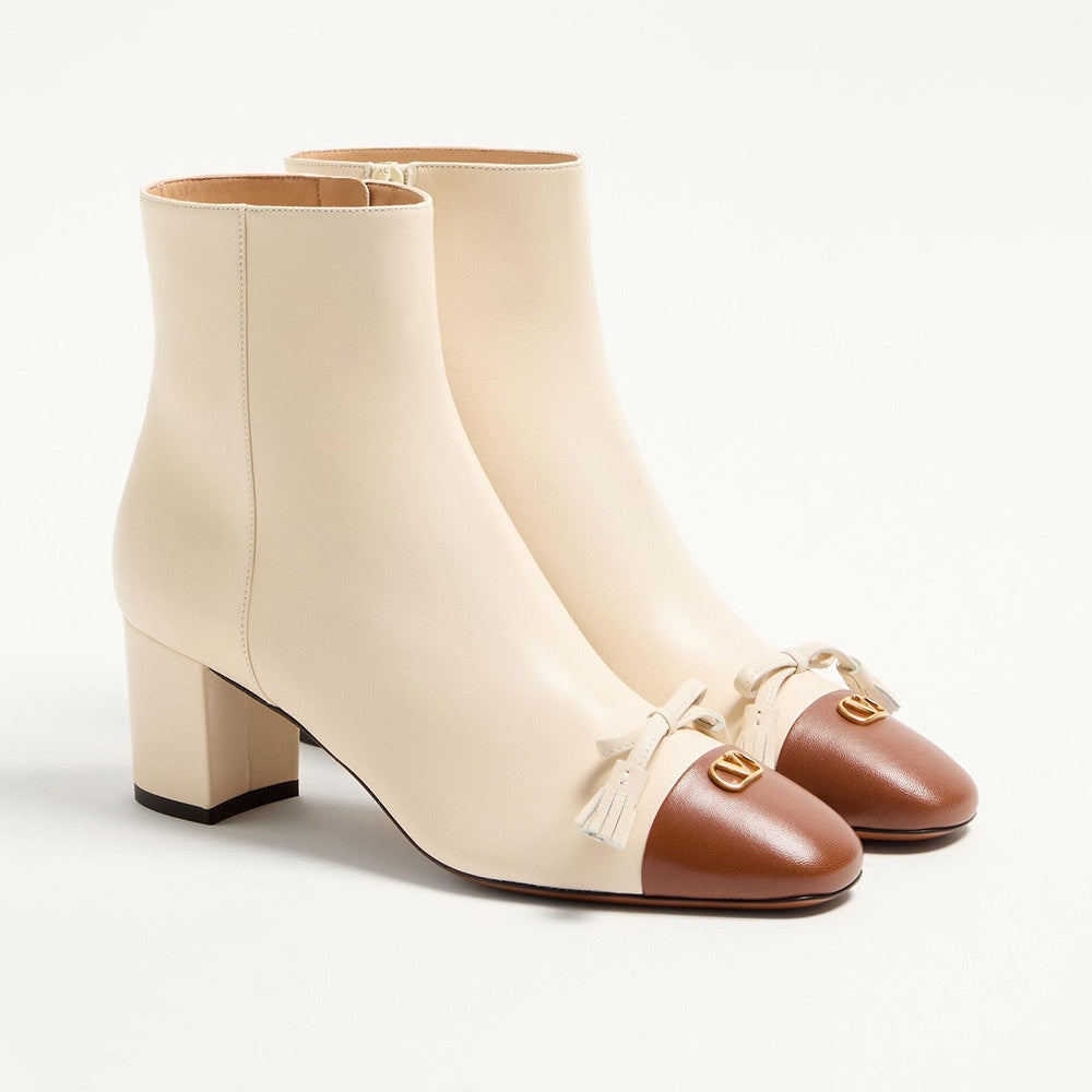 Valentino Valet Du Roi Kidskin Leather Ankle Boot 60mm for Woman #336901