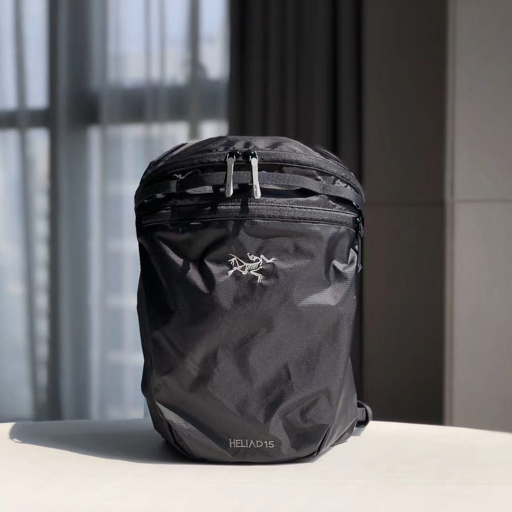 Arcteryx Men's And Women's Solid Color Embroidered Logo Outdoor Multifunctional Boarding Hiking Nylon Shoulder Bag Bags #75342