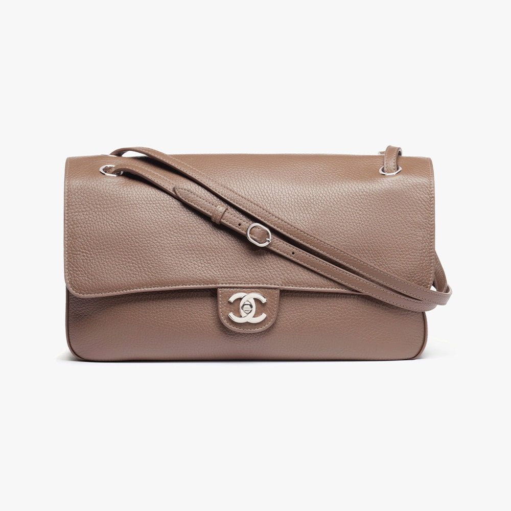 Chanel Cf Tote Bag Extra-large Mix Brown Exclusive Conceria Gaiera Giovanni Genuine Leather With Alligator-patterned Mix Silver Buckles—a Stylish Elegant Large Bag In Brown-red AS6231-B24008-U8391 #195640