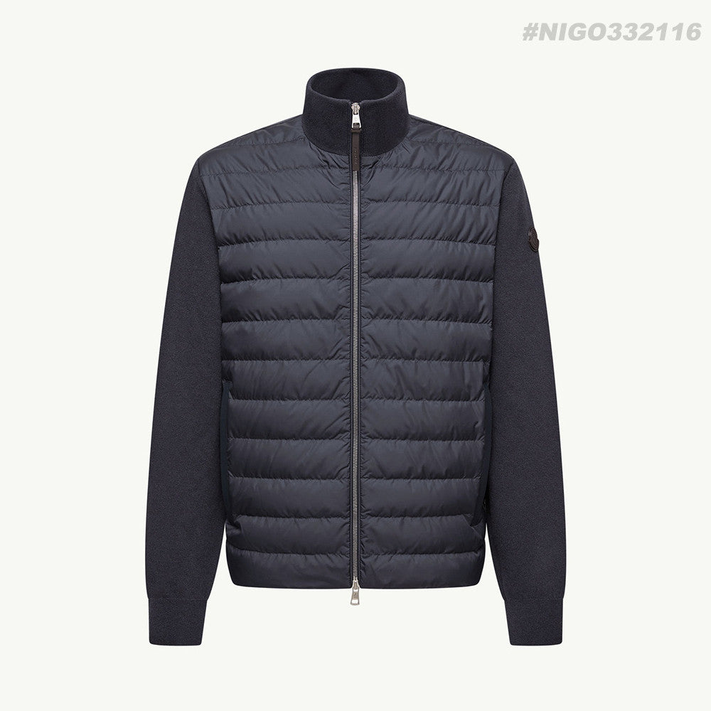 MONCLER PADDED CORDUROY Men's Goose Down Trendy Fashionable Simple Comfortable Stand Collar Warm Zipper Lightweight Wweater Fit Casual Down Jacket #332116