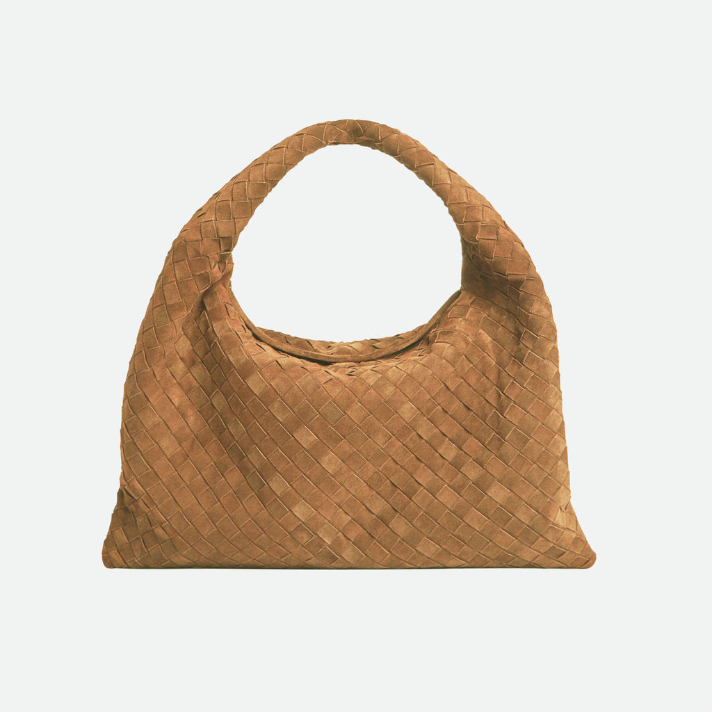 Bottega Veneta Small Multicolour Collection Intrecciato Braided Shoulder Bags Suede Glossy Genuine Leather 100% Genuine Leather Fashion Temperament Elegant Exquisite Bag 763966v3iv13268 #81128