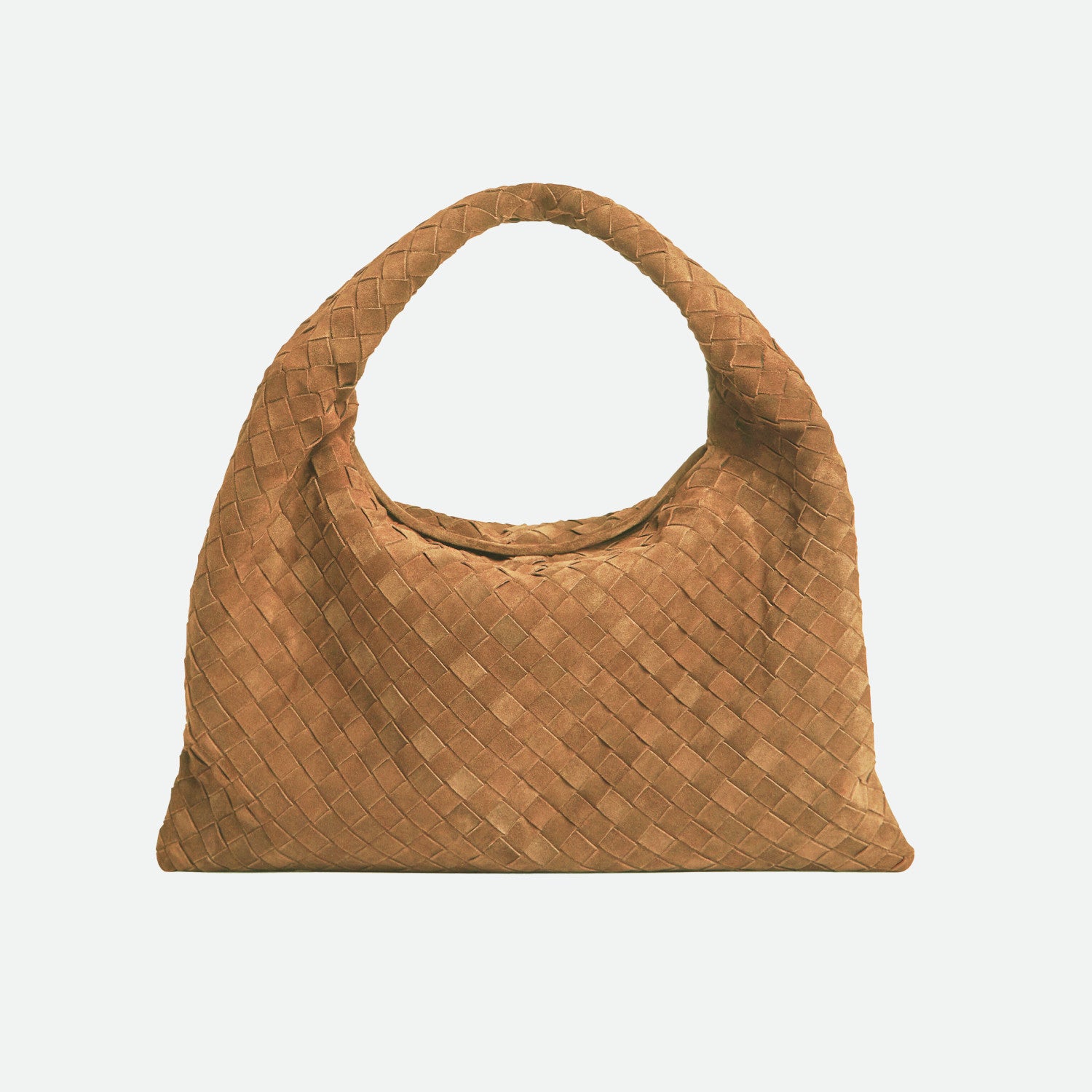 Bottega Veneta Small Multicolour Collection Intrecciato Braided Shoulder Bags Suede Glossy Genuine Leather 100% Genuine Leather Fashion Temperament Elegant Exquisite Bag 763966v3iv13268 #81128
