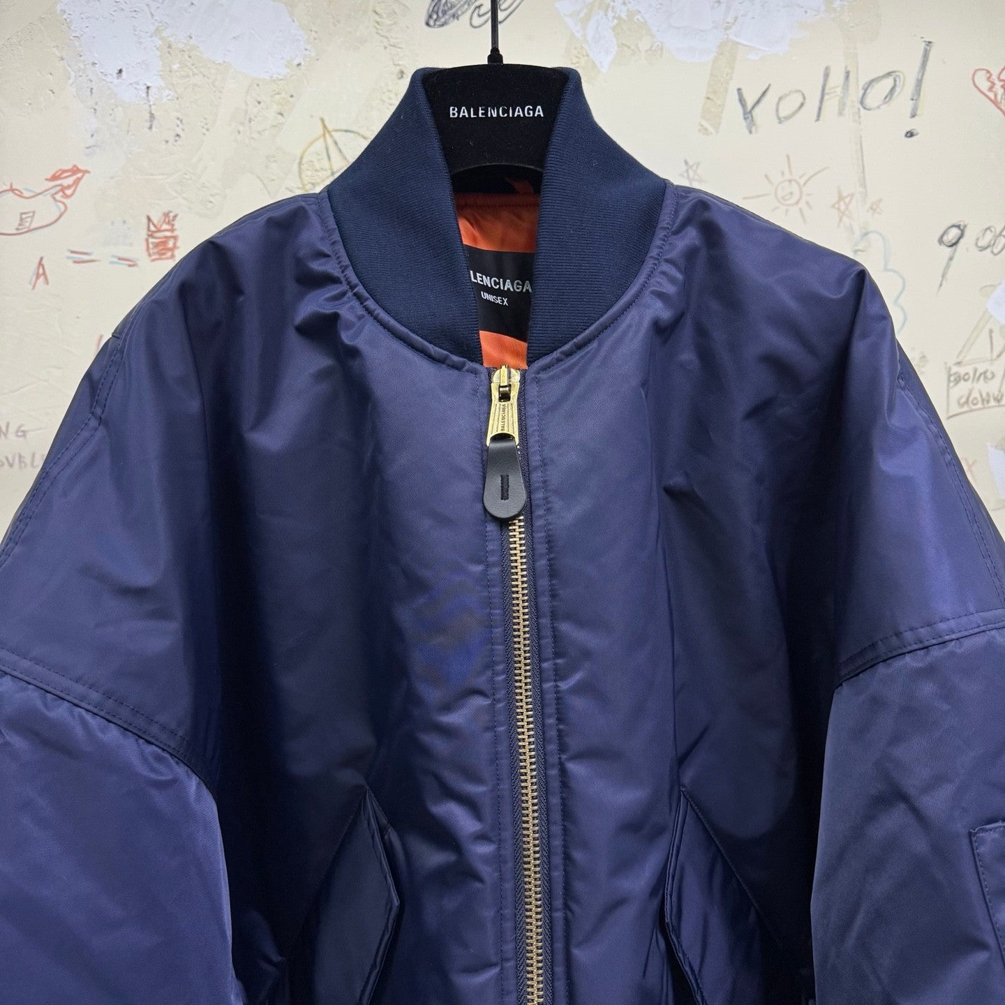 Balenciaga Cotton Bomber Jacket #333780