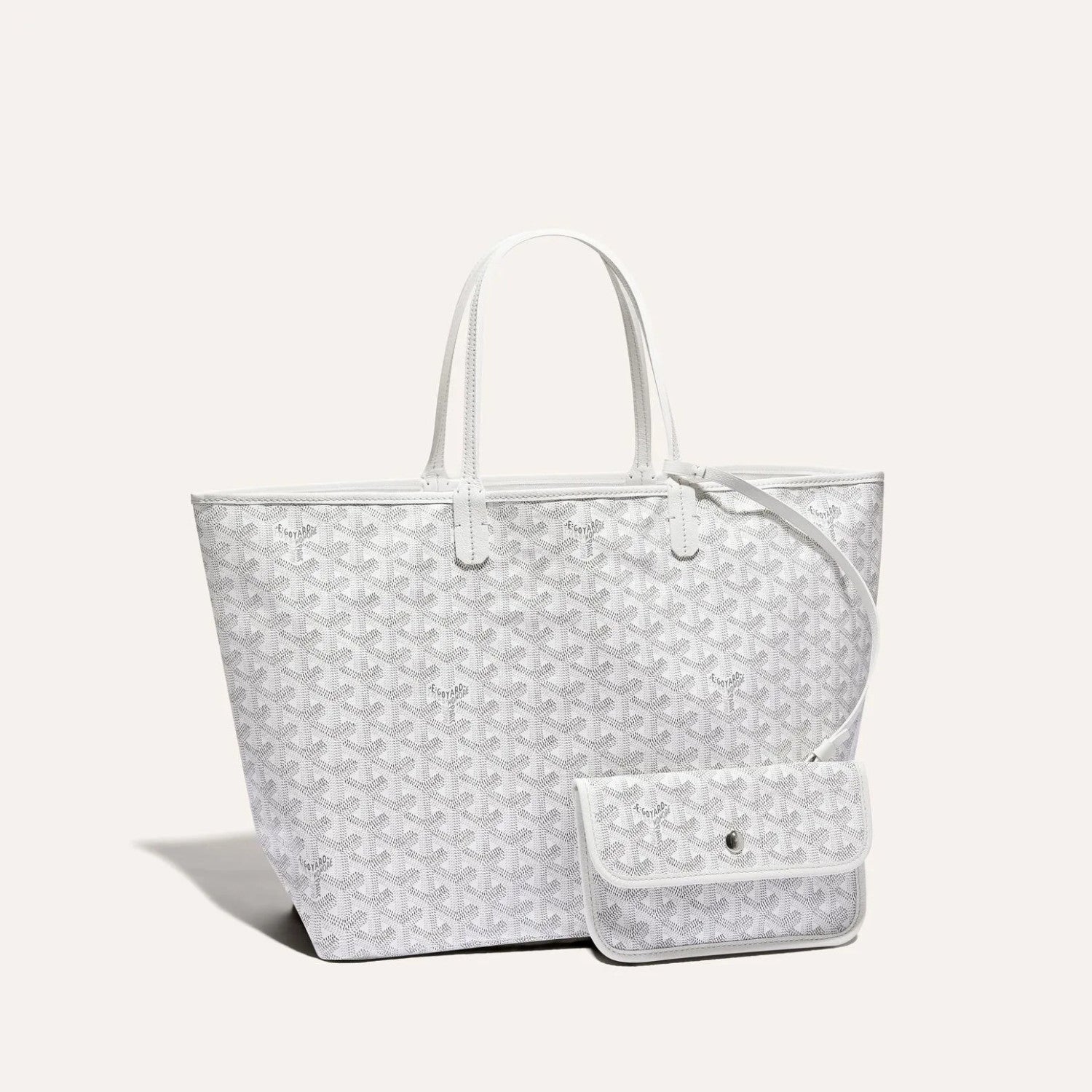 GOYARD Men's Women Saint Louis Handbag Y Full Print Casual Mother Bag Leather Shoulder Bag Tote Bags #77386