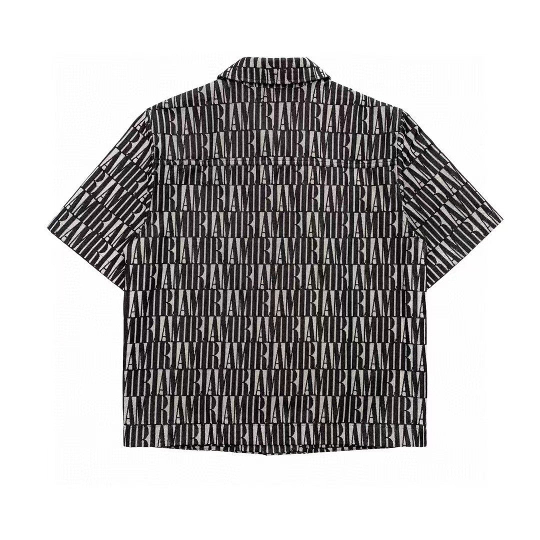 Amiri Short sleeved buttoned shirt T-shirt #94741