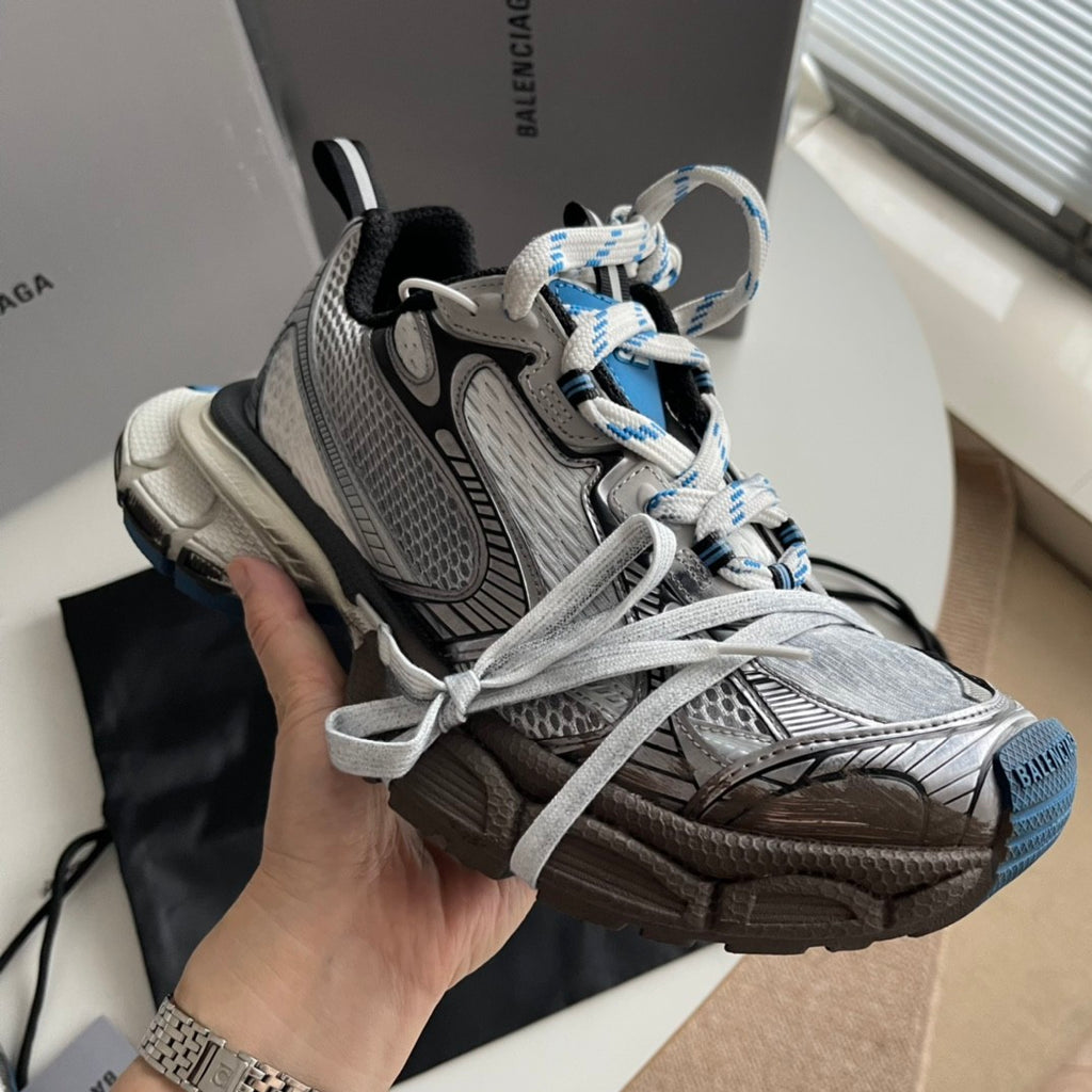 Balenciaga Men's Women's Spring Summer Autumn Solid Color Casual Round Toe Lace Up 3XL Sneakers Low Top Dad Shoes #76616
