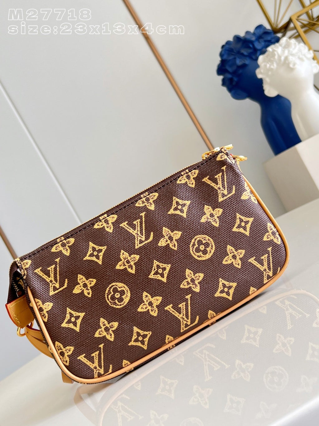 LOUIS VUITTON Pochette Accessoires Monogram Canvas Bags M27718 #377233