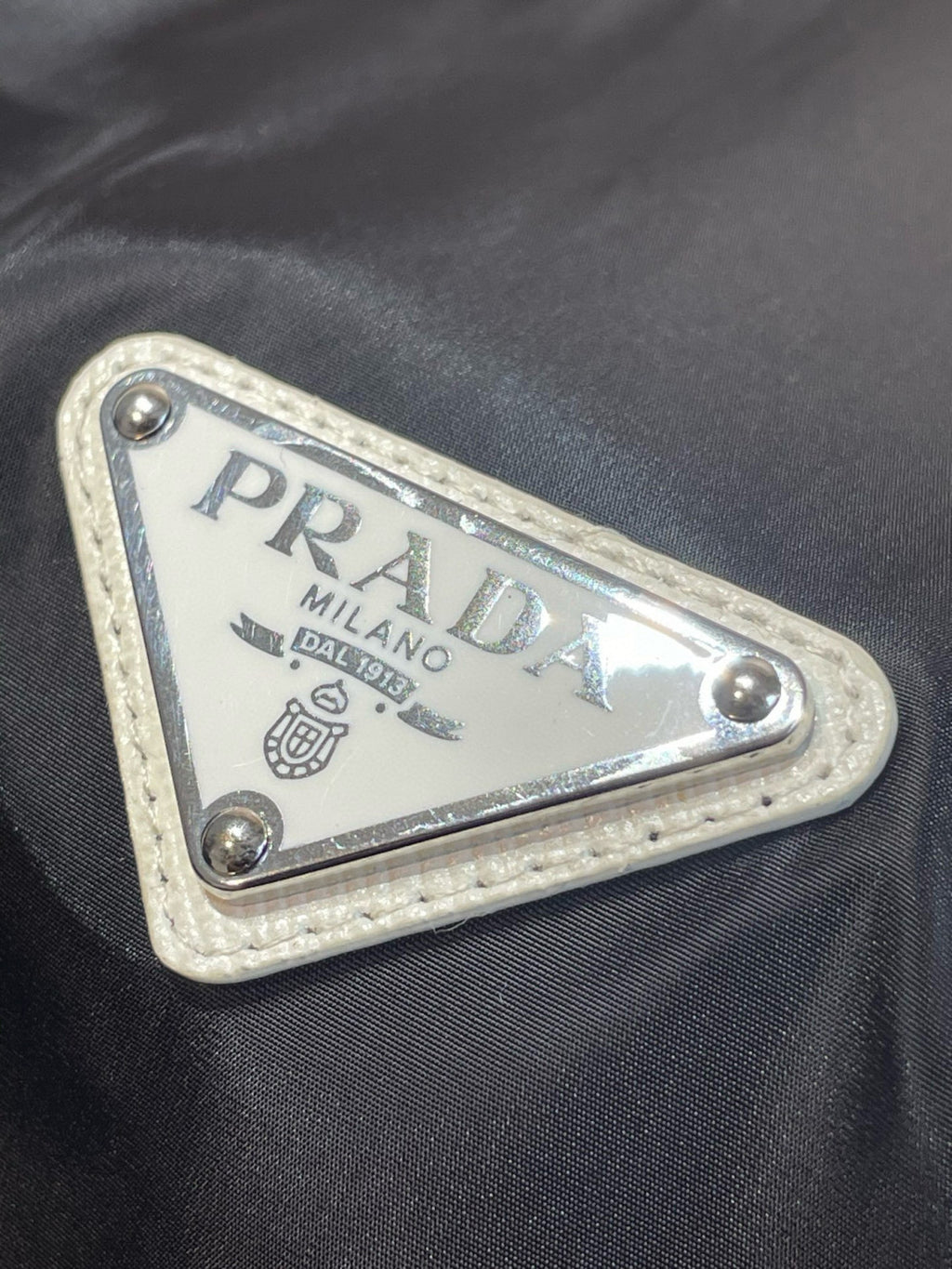 Prada Men's Spring/fall Fashion Casual Solid Color Zipper Hooded Triangle Logo Nylon Drawstring Jacket #79139