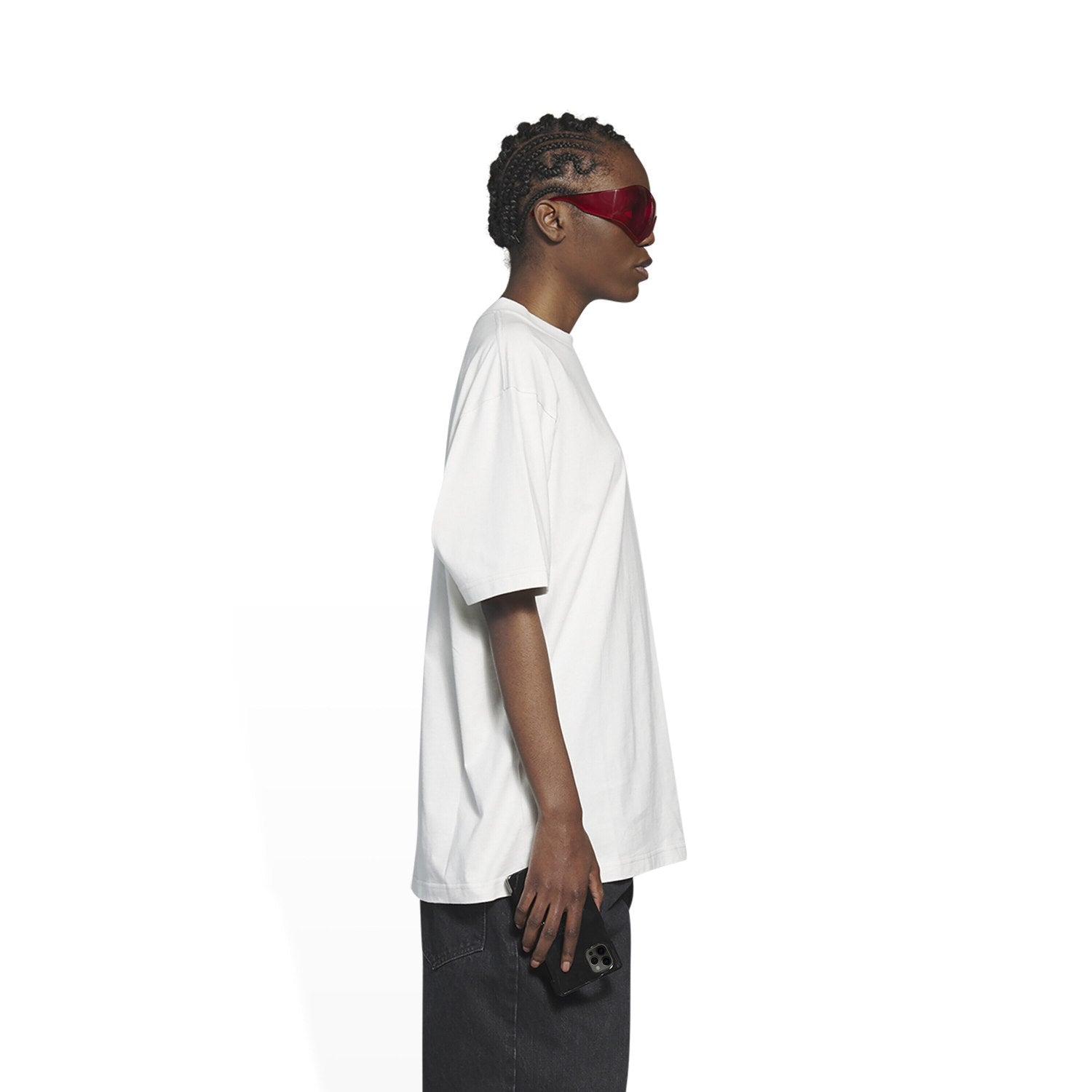 Balenciaga Men's Women's Summer Letter Printed Round Neck Solid Color Cotton Loose Short Sleeve T-Shirt #71584