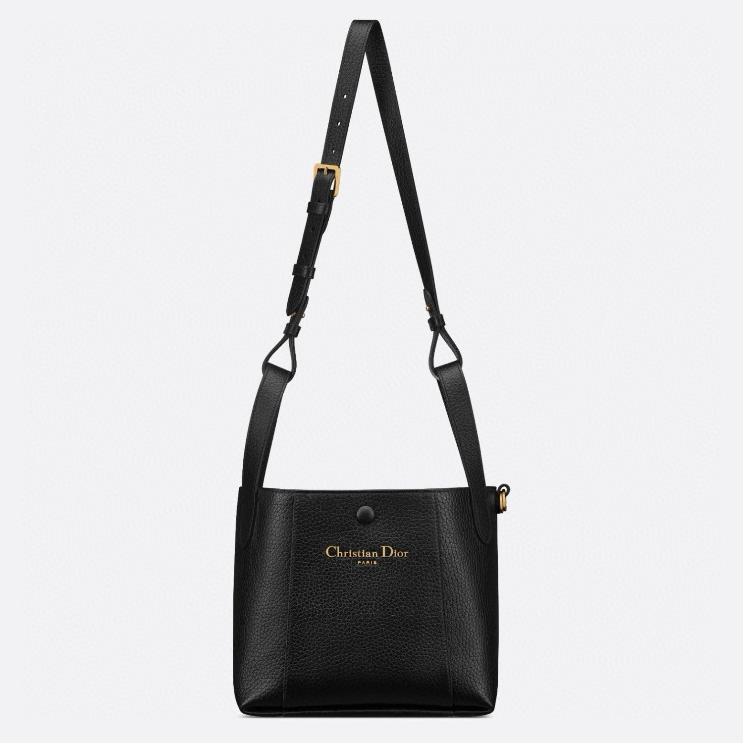 Dior Signature Women's Monogram Printed Solid Colour Grained Cowhide Leather Shoulder Tote Bucket Bag Bags #76662