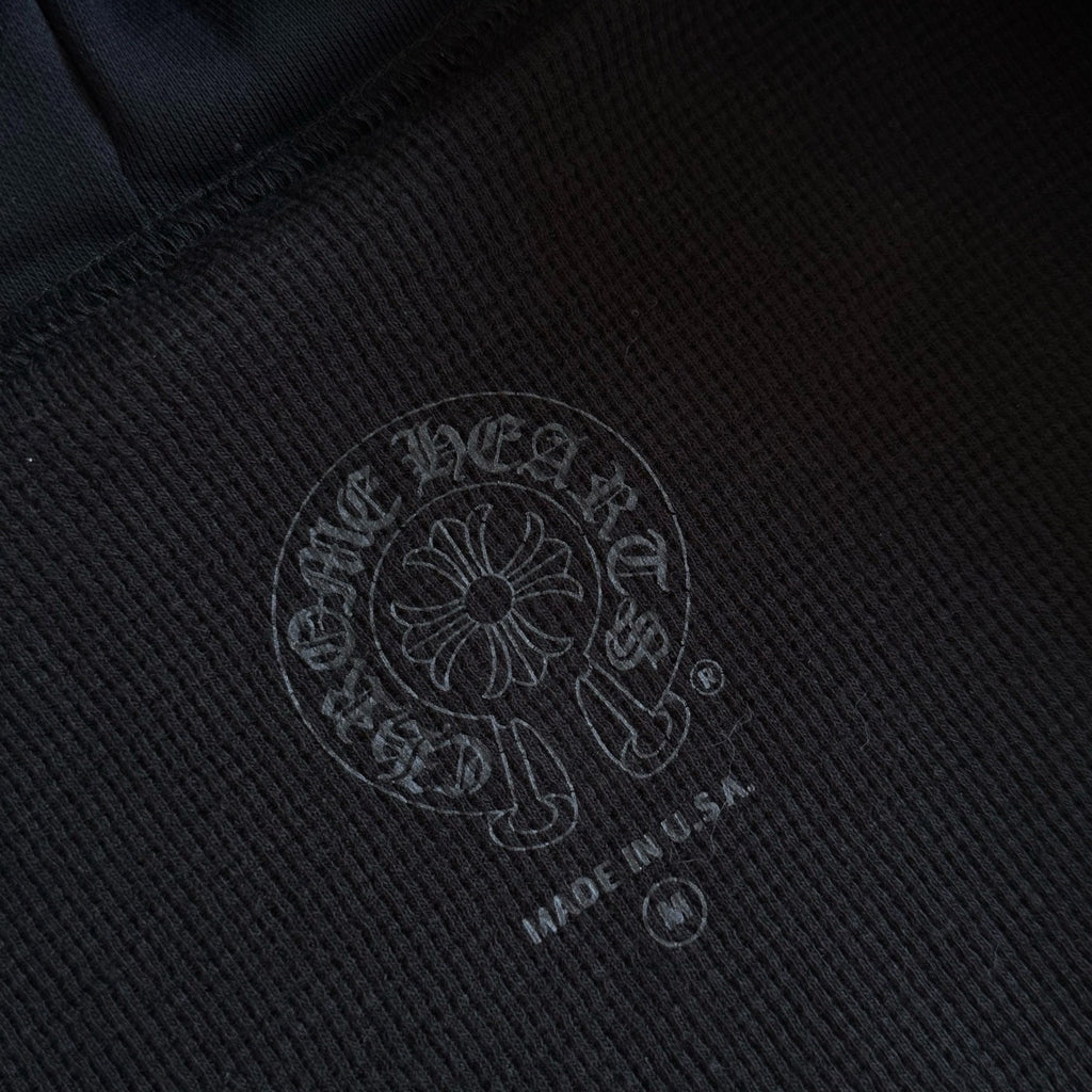 Chrome Hearts Distressed American Flag Zip Hooded Sweatshirt #336049