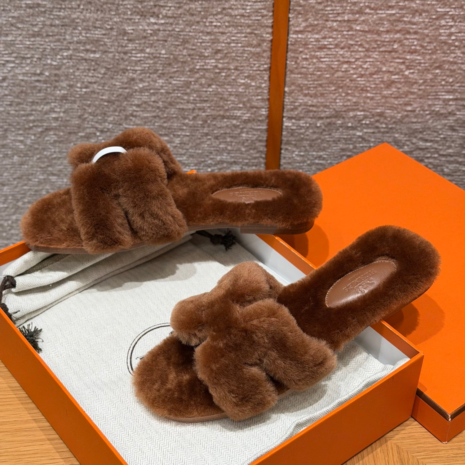 Hermes Oran sandal Beige #333921