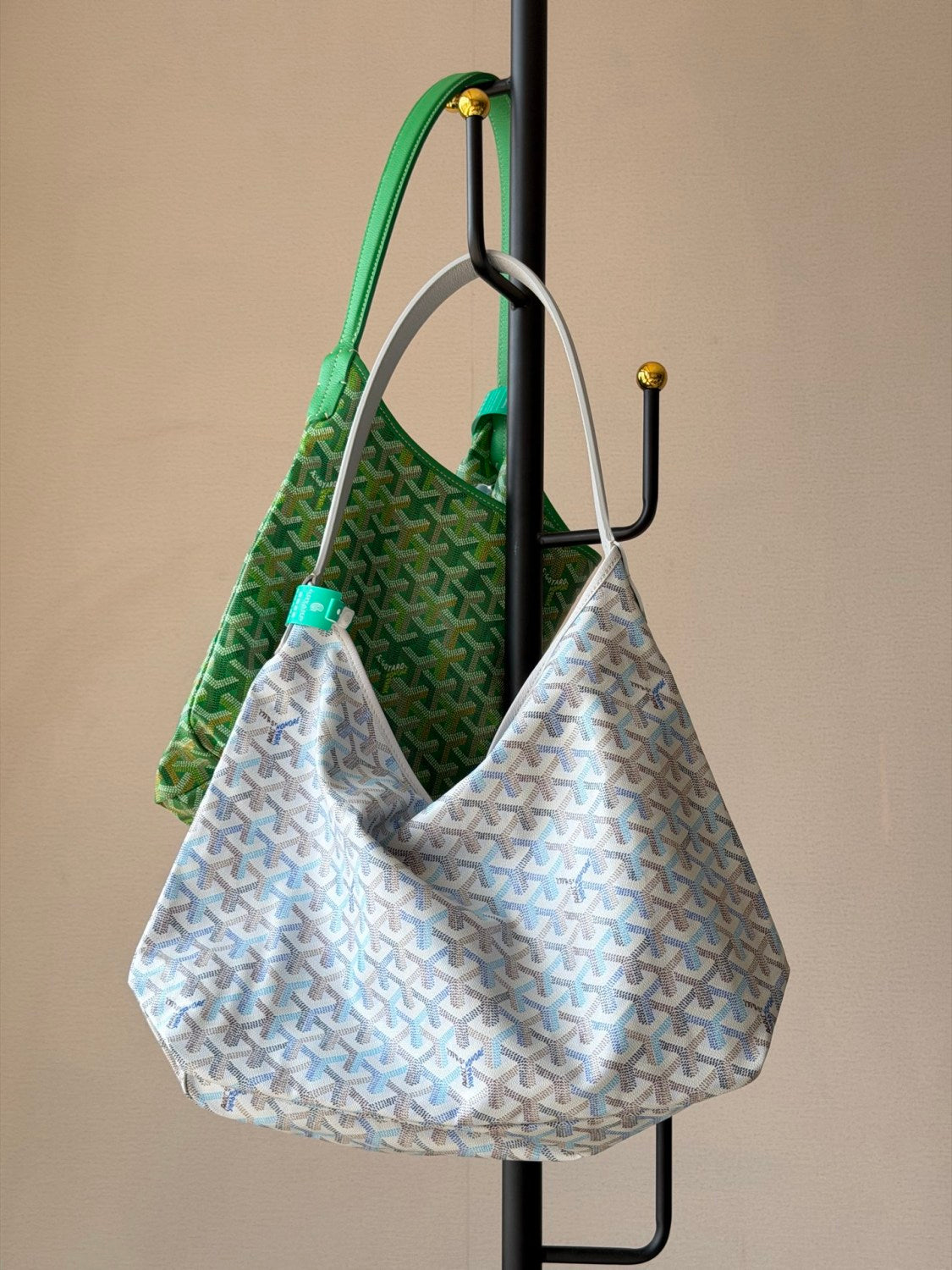 Goyard Hobo Colorful Goyardine Canvas #382504