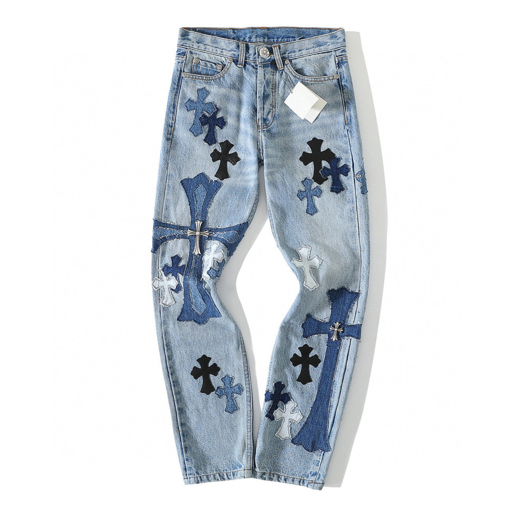 Chrome Hearts Jeans Pants #8456