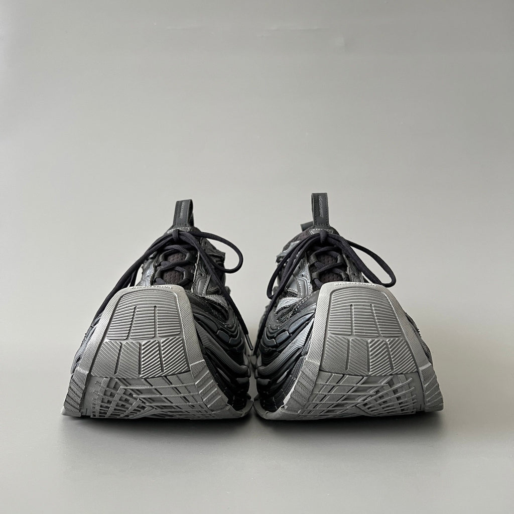 Balenciaga PLATFORM REDUCED 16XL Men's Spring/Autumn Round-toe Thick-sole Low-top Lace-up Shoes Fashionable Trendy Sports Shoes #78115