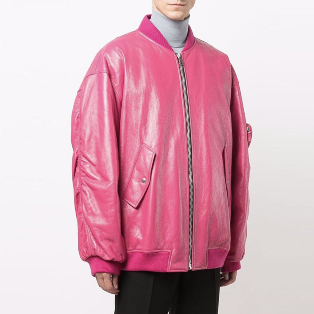 Prada Baseball Jacket Jacket Leather Jacket #21967