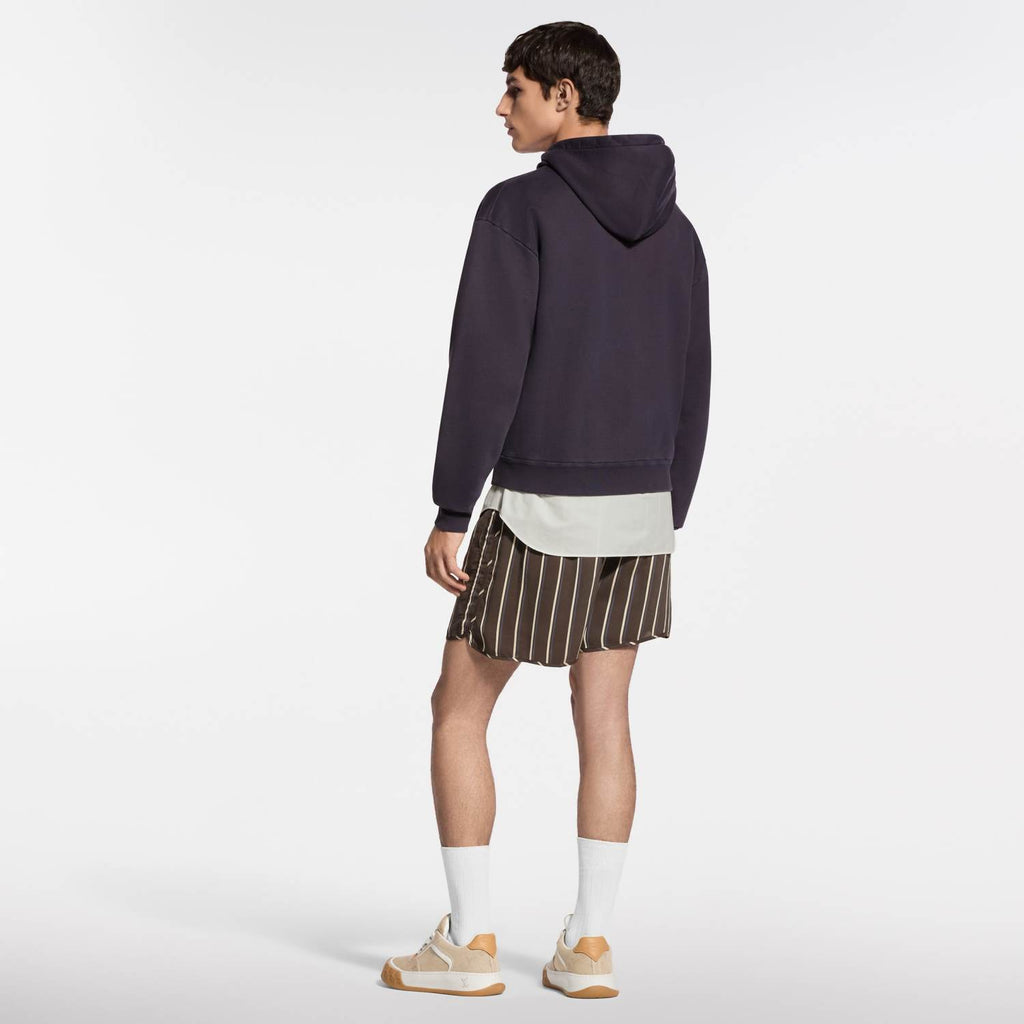 LOUIS VUITTON Vintage Zipped Hooded Blouson #378009