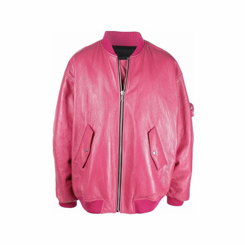 Prada Baseball Jacket Jacket Leather Jacket #21967