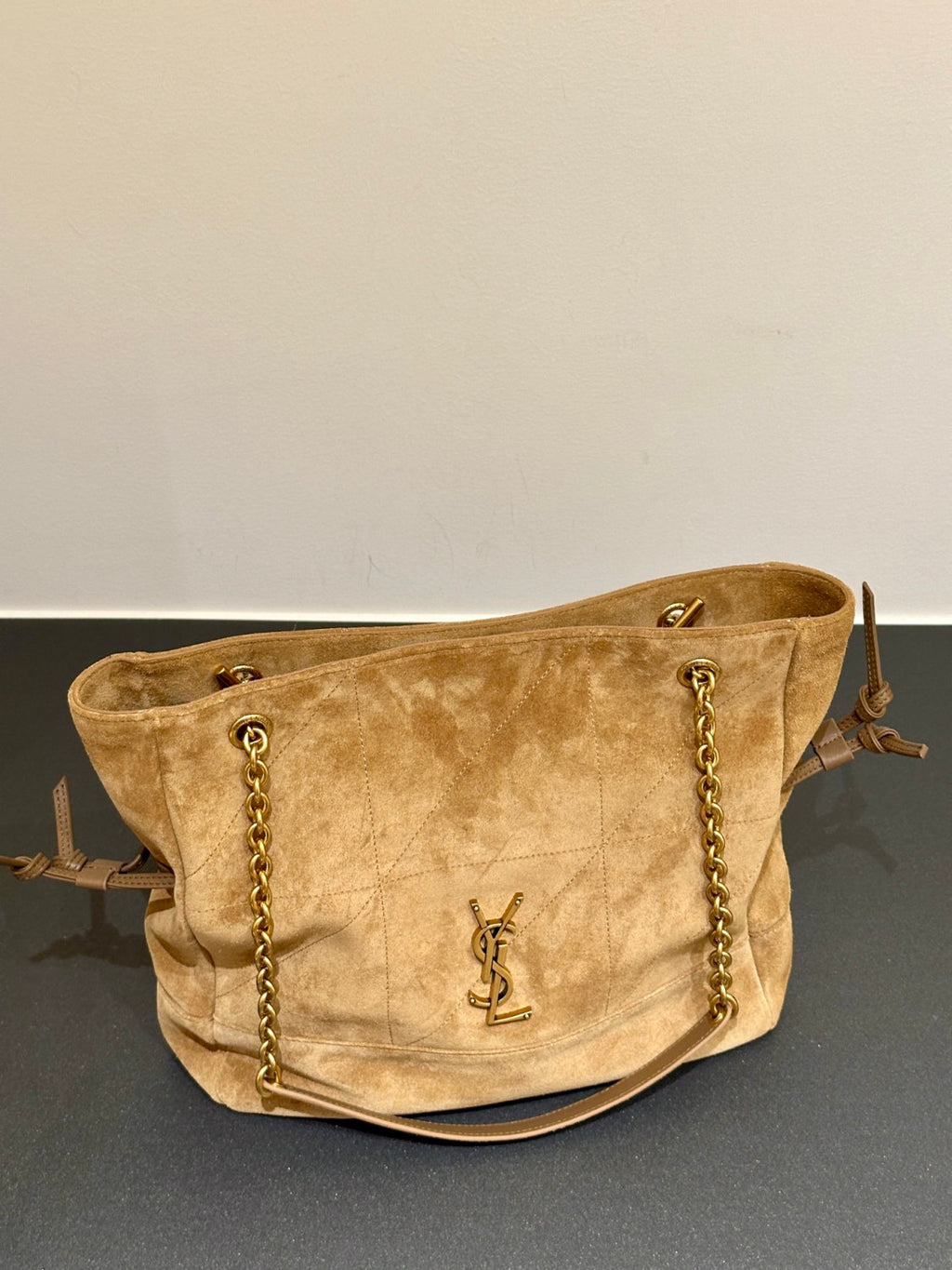 Small Jamie Shopping Lambskin Bordeaux Saint Laurent #334473