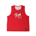 Chrome Hearts Men's And Women's Spring/Summer Graffiti Print Red Mesh Sports Sleeveless Tank Top Vest #98425