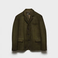PRADA Men's Forest Green Suede Jacket #333462