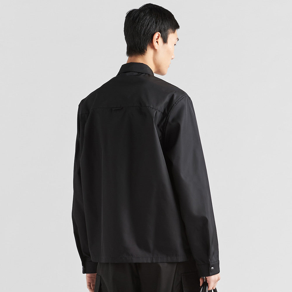 PRADA Black Re-nylon Shirt #375704