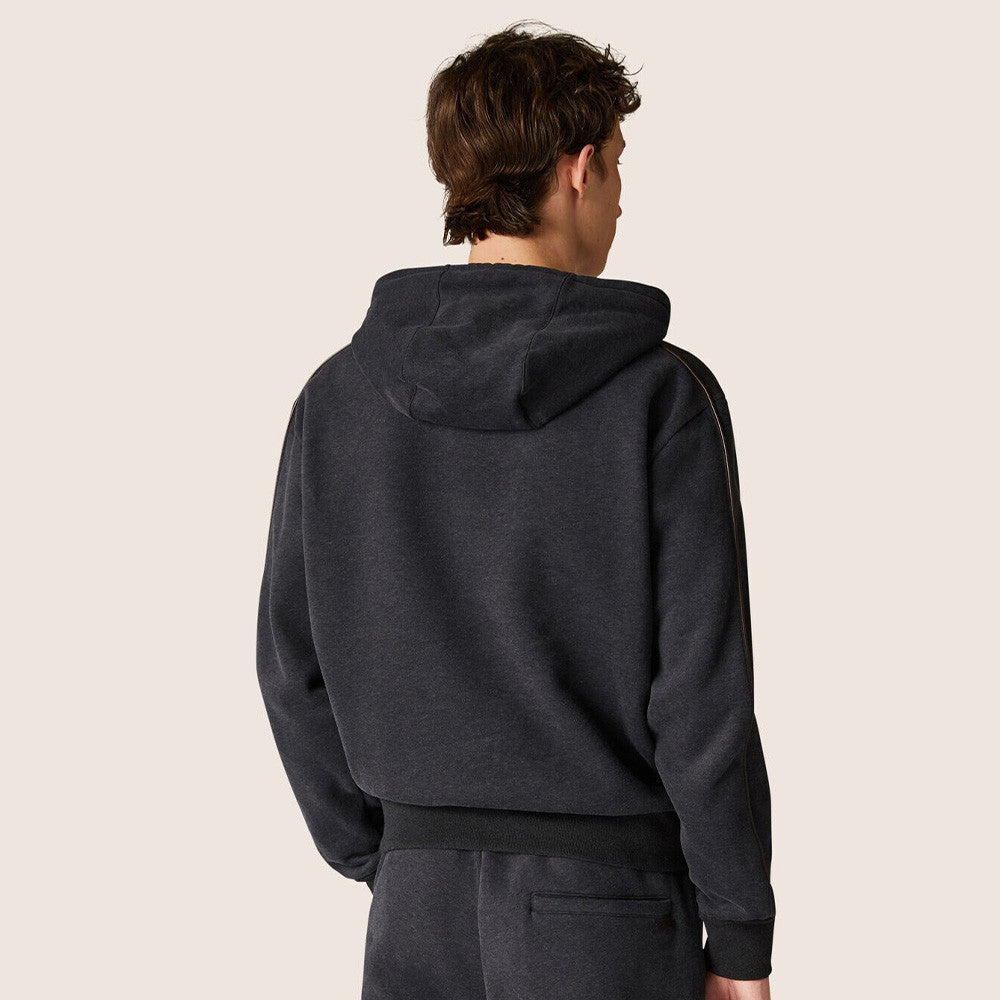 Loro Piana Men's Autumn And Winter Solid Color Loose Casual Hooded Long Sleeve Pias Sweatshirt Warm Pants Ngvp #7565