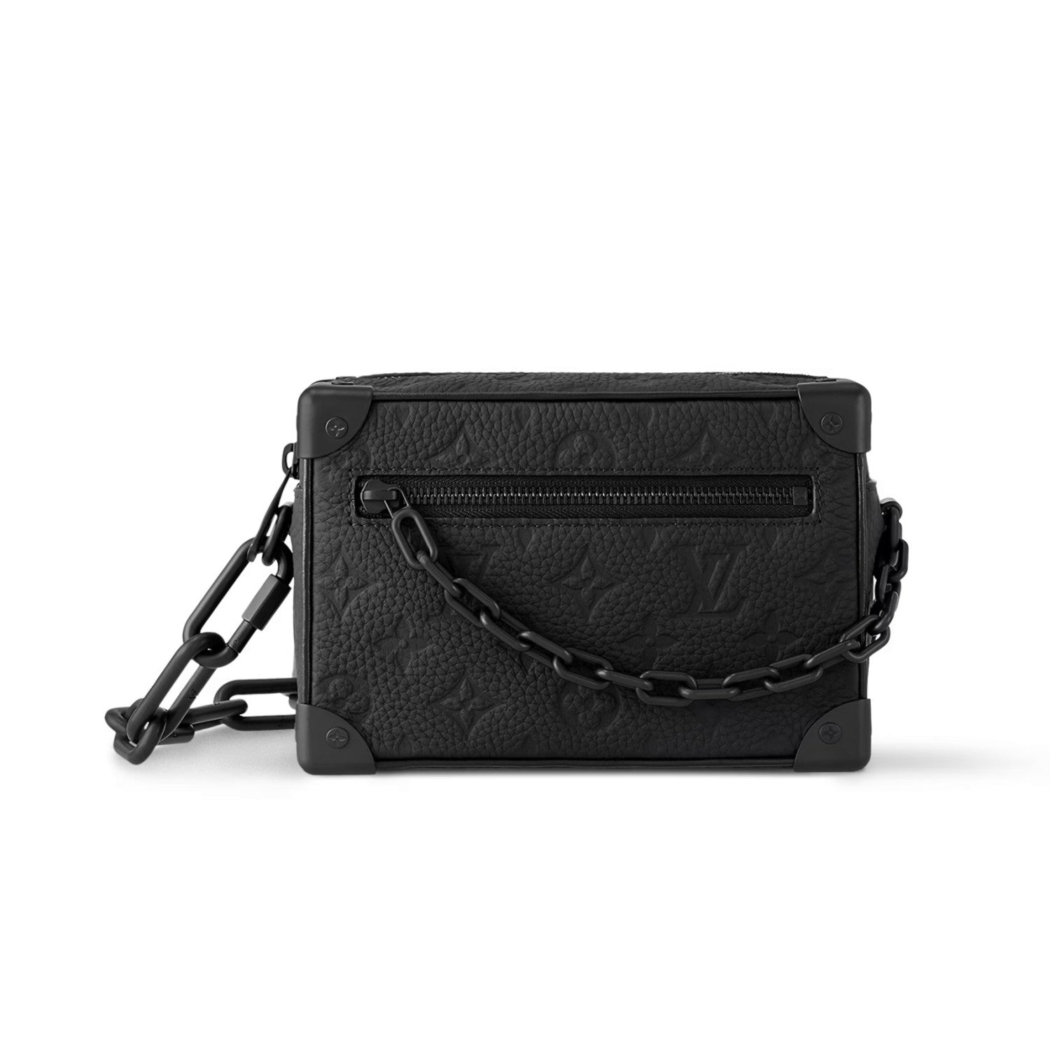 Louis Vuitton Mini Soft Trunk Men's Old Flower Cowhide Canvas Tote Shoulder Crossbody Bag Bags #75886