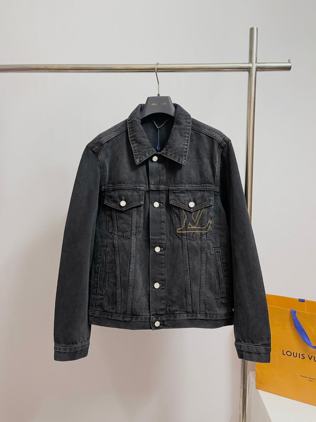 Louis Vuitton 25FW Men's LV Denim Trucker Jacket #333416