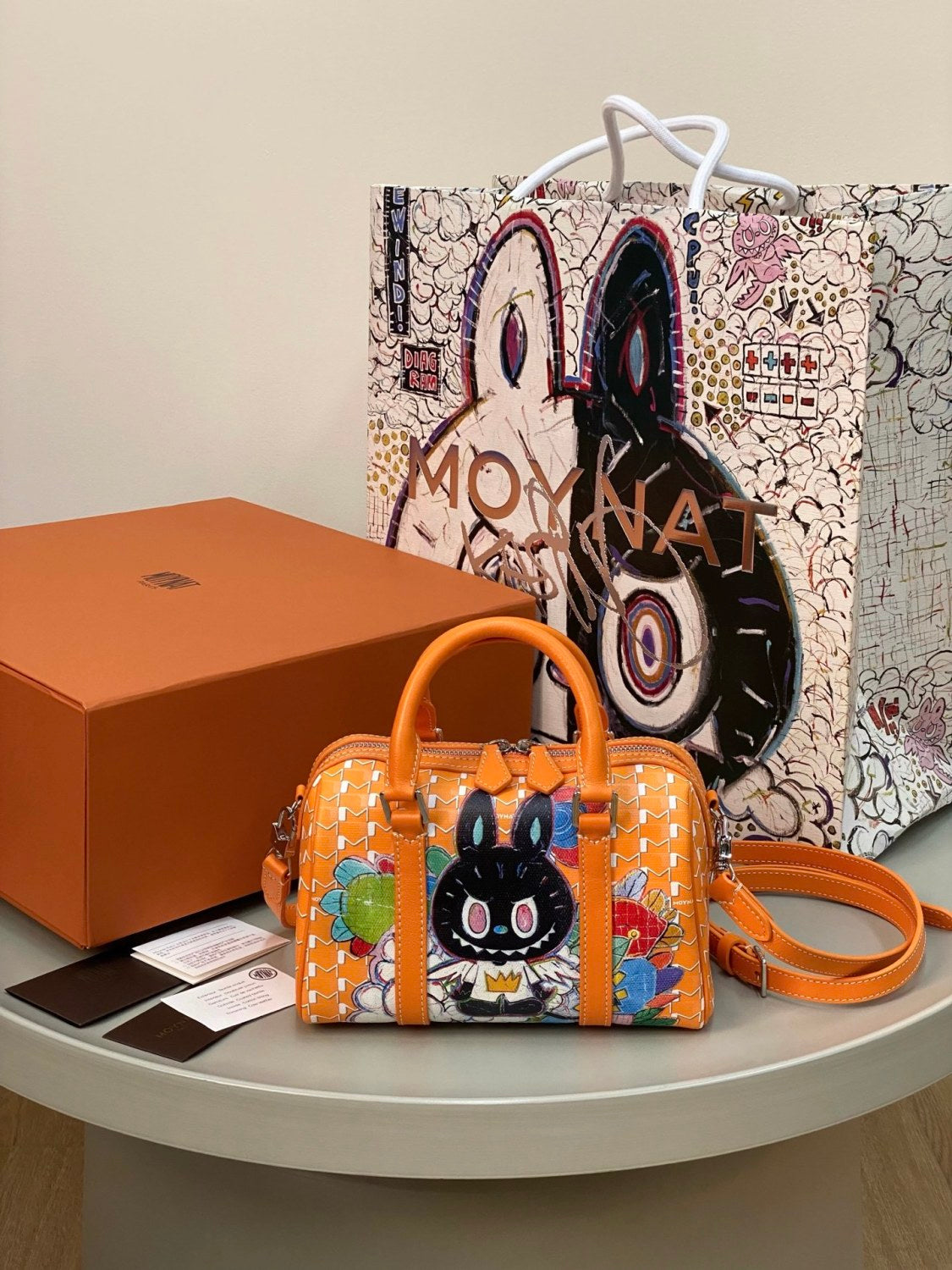 Moynat and Kasing Lung Celebrate a Decade of Labubu Handbags #382813